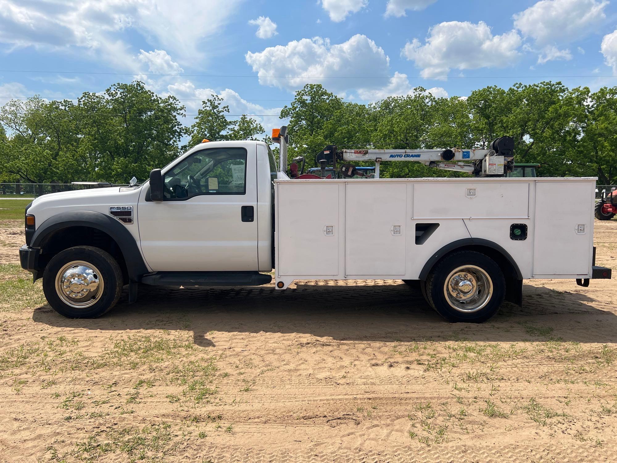 2008 FORD F-550 XL SUPER DUTY SERVICE TRUCK