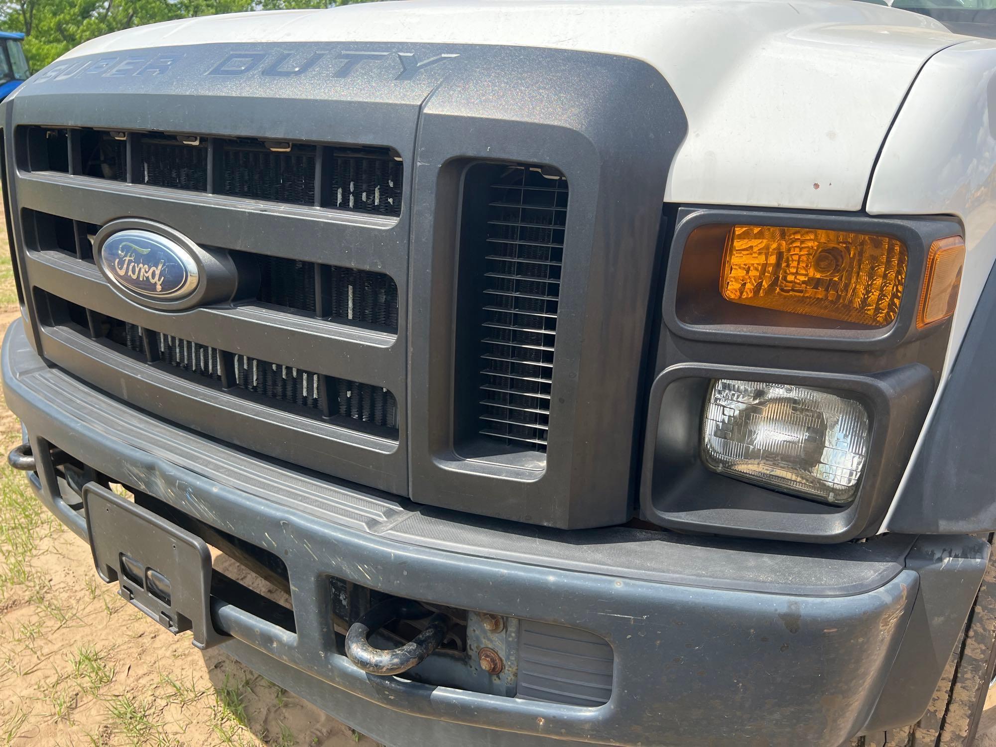 2008 FORD F-550 XL SUPER DUTY SERVICE TRUCK