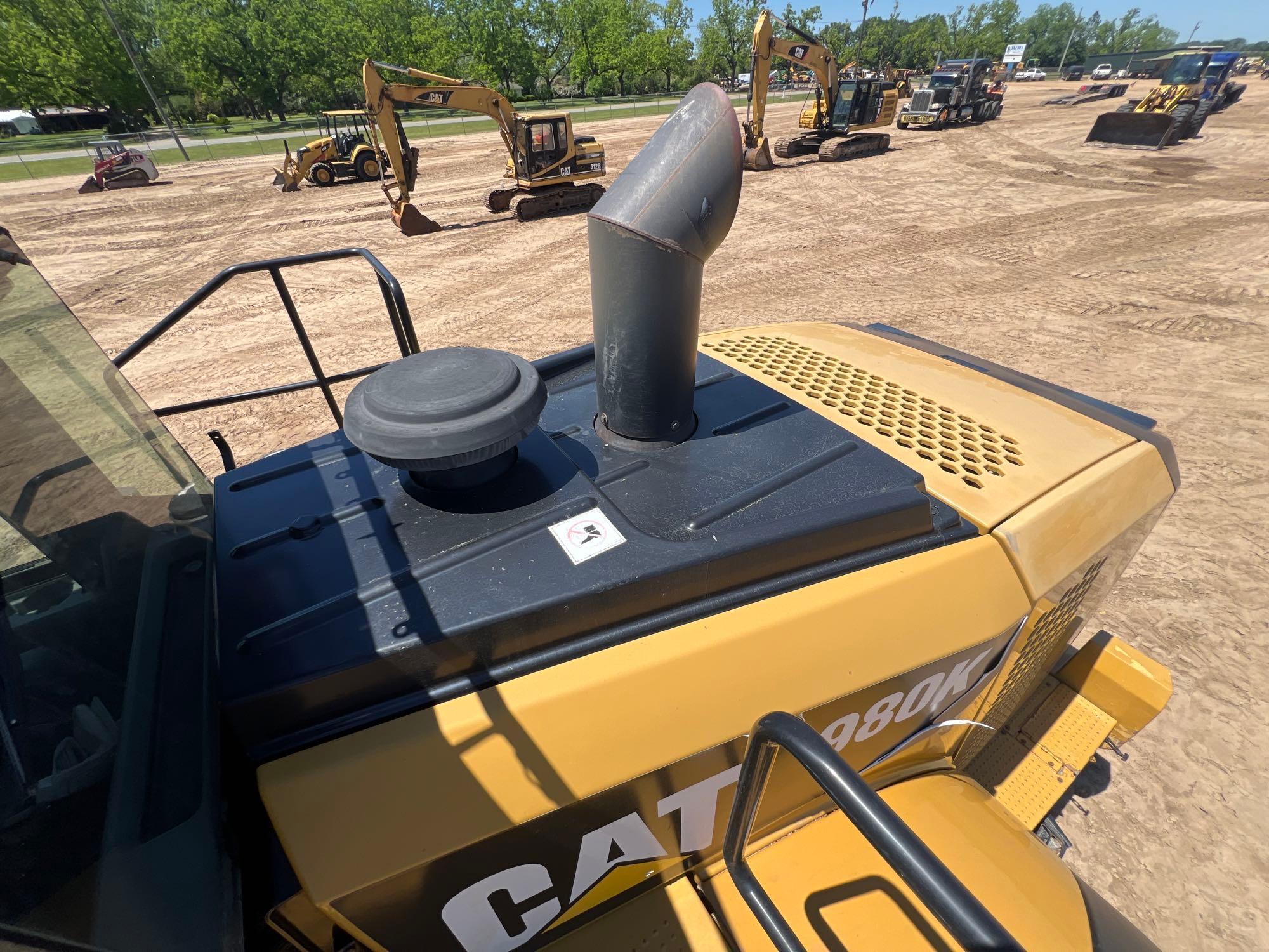 2014 CATERPILLAR 980K RUBBER TIRE LOADER