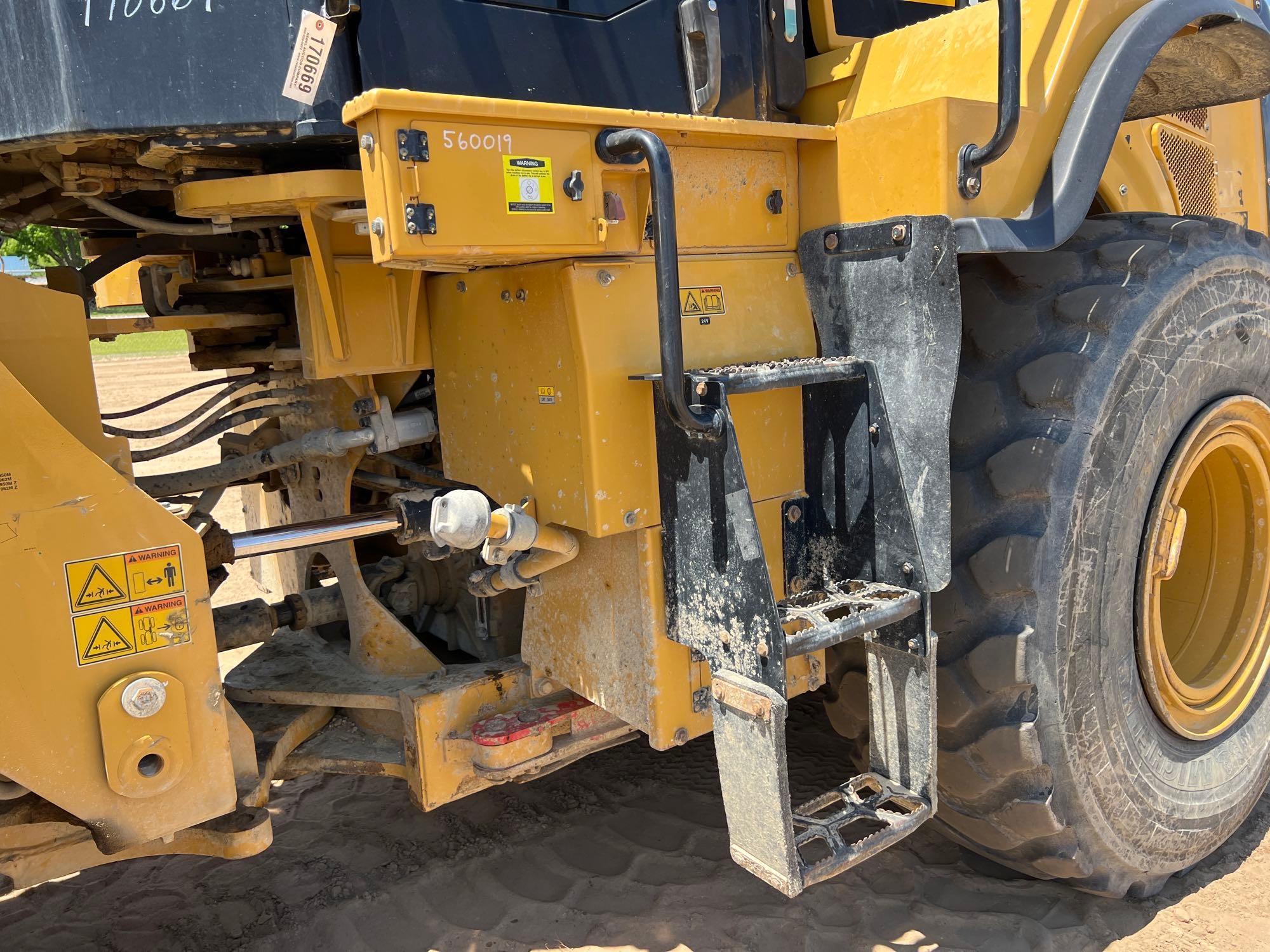 2018 CATERPILLAR 950M RUBBER TIRE LOADER