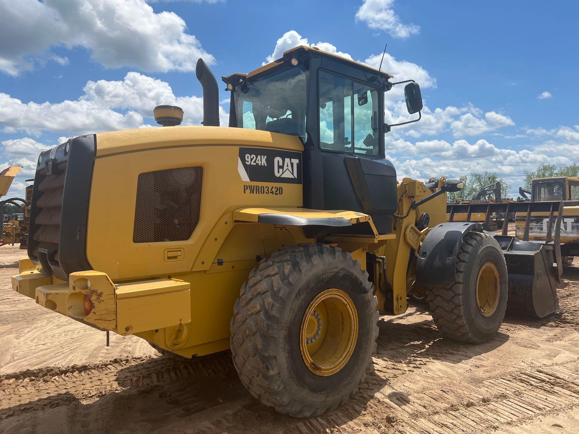 2014 CATERPILLAR 924K RUBBER TIRE LOADER