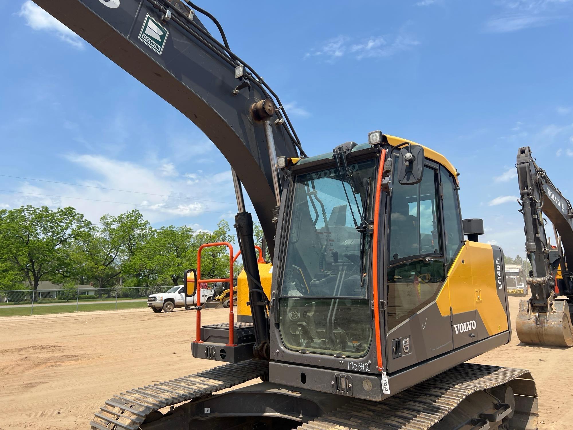 2022 VOLVO EC140EL EXCAVATOR