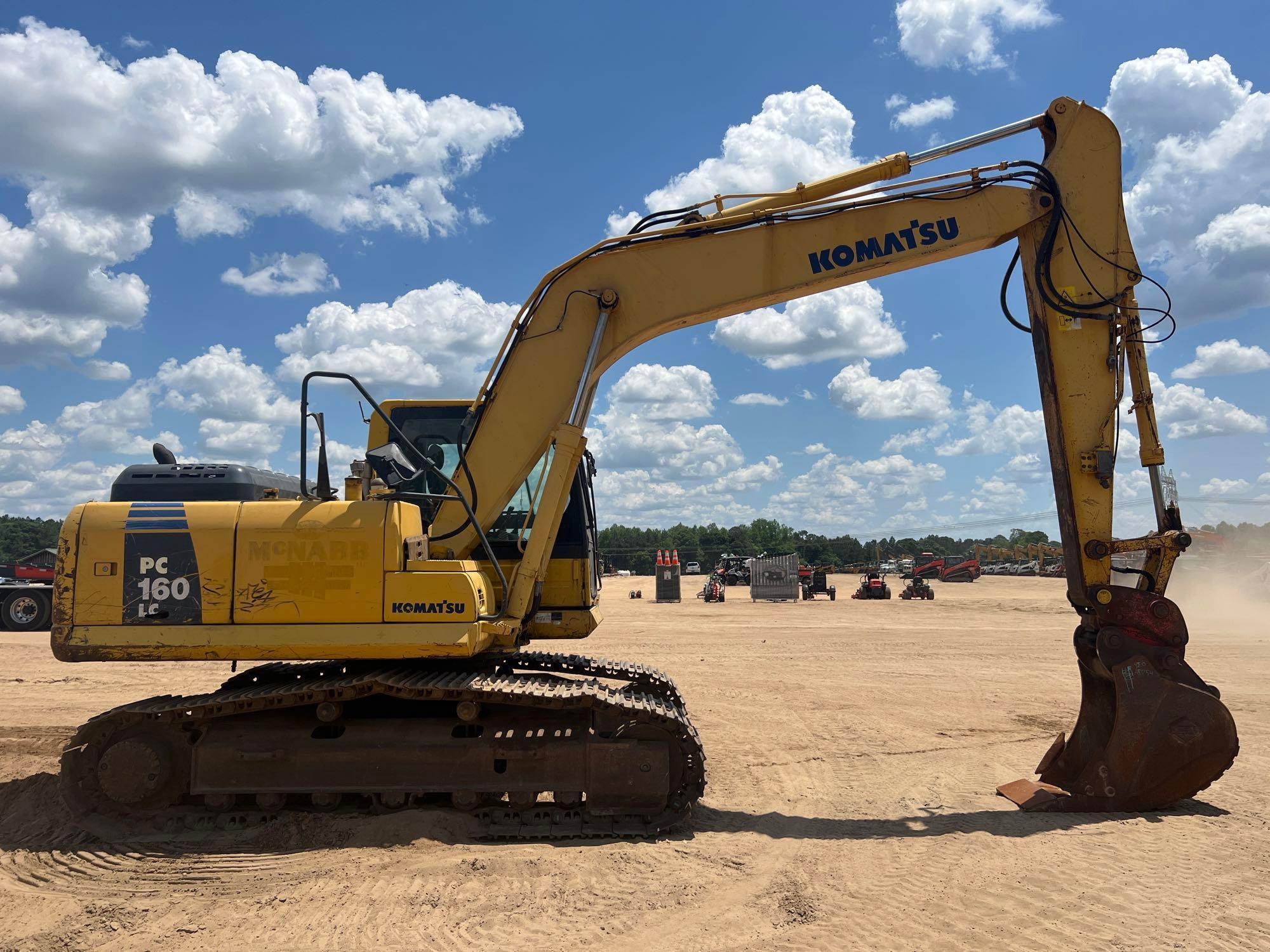 2010 KOMATSU PC160LC-8 EXCAVATOR