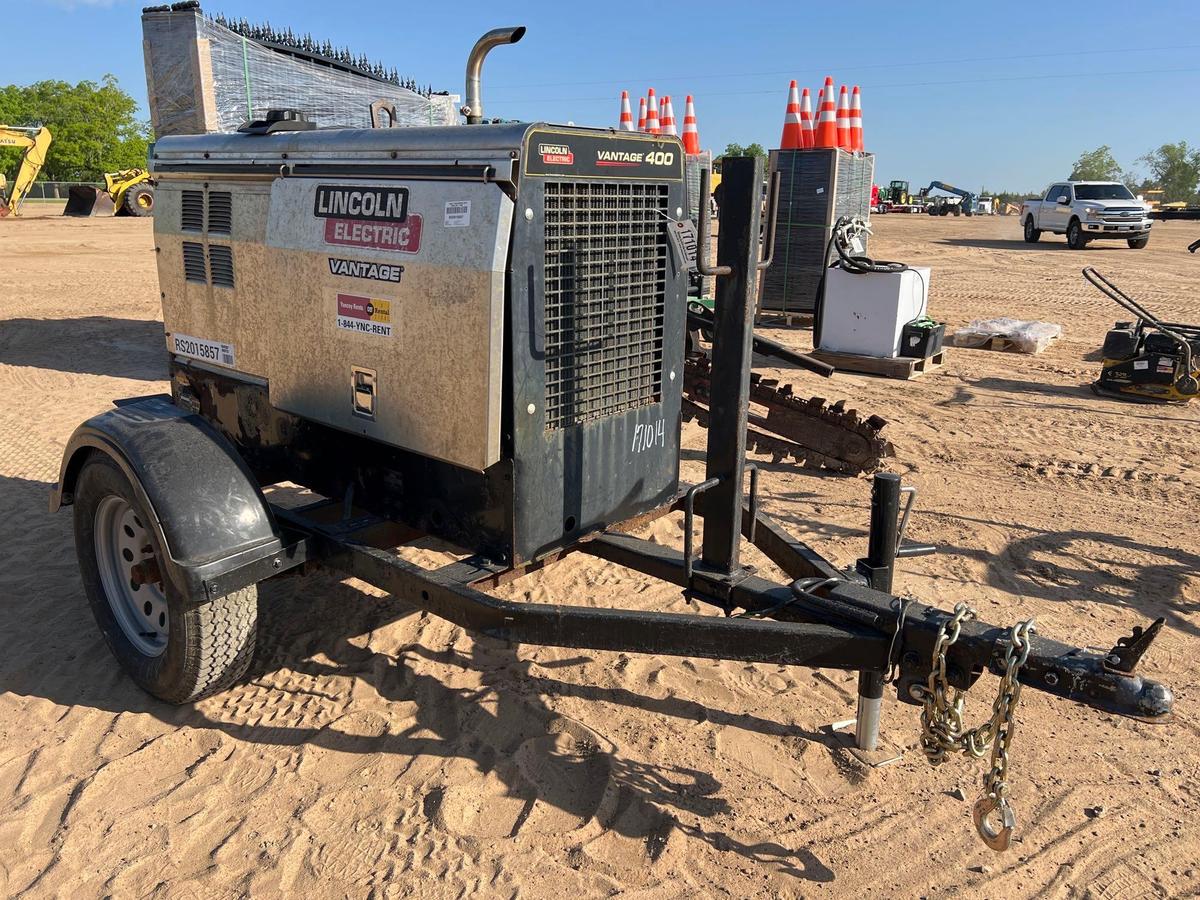 LINCOLN VANTAGE 400 WELDER / GENERATOR