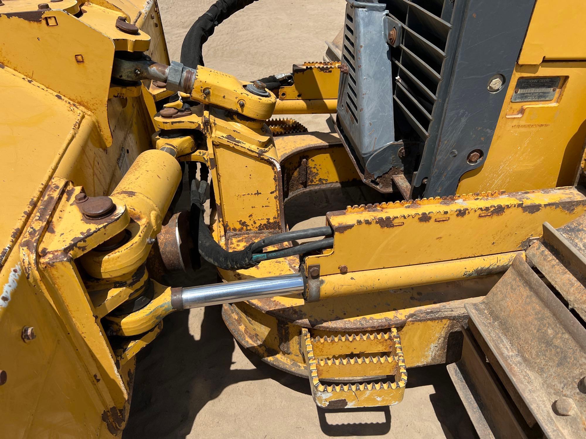 2014 JOHN DEERE 450J LGP CRAWLER DOZER