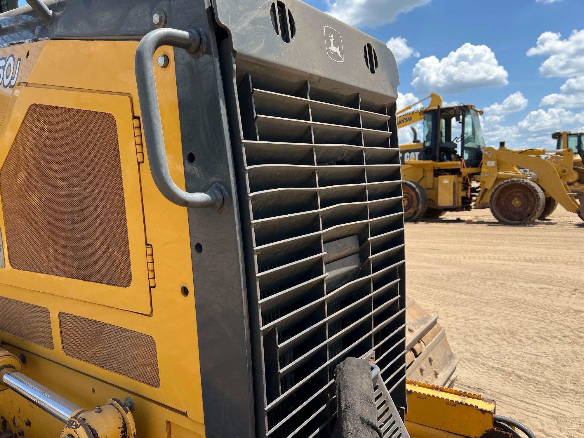 2014 JOHN DEERE 450J LGP CRAWLER DOZER