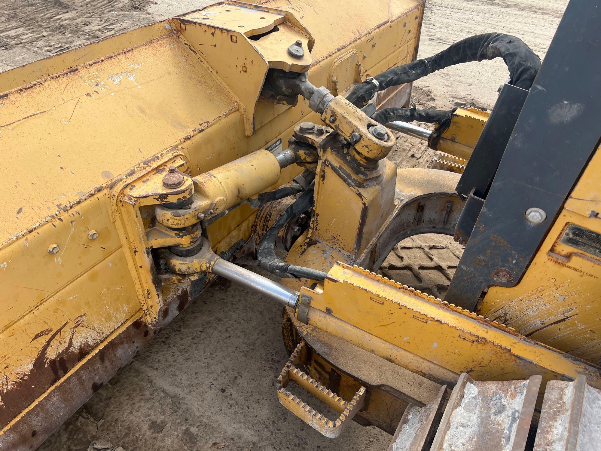 2012 JOHN DEERE 450J LGP CRAWLER DOZER