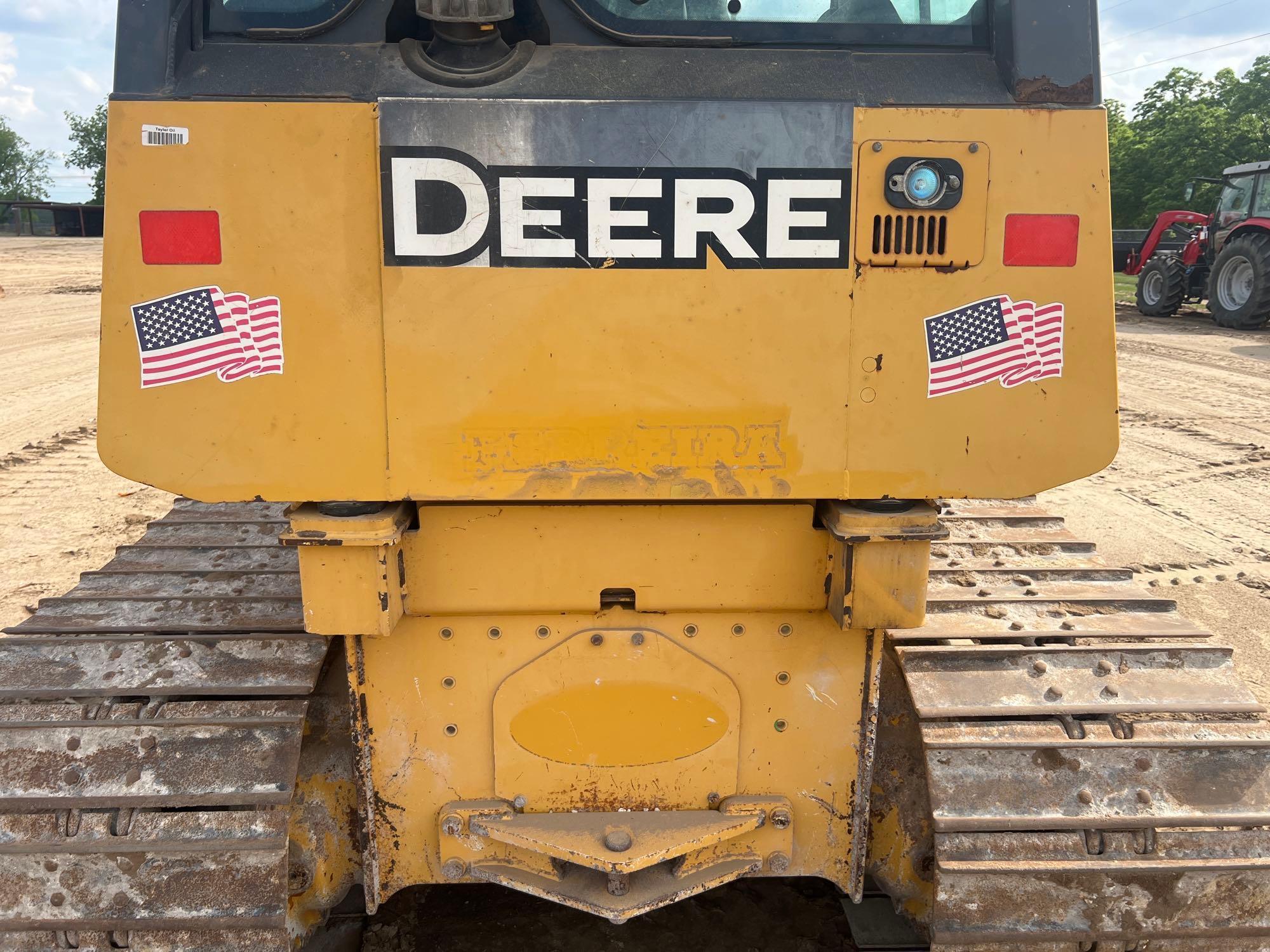 2012 JOHN DEERE 450J LGP CRAWLER DOZER