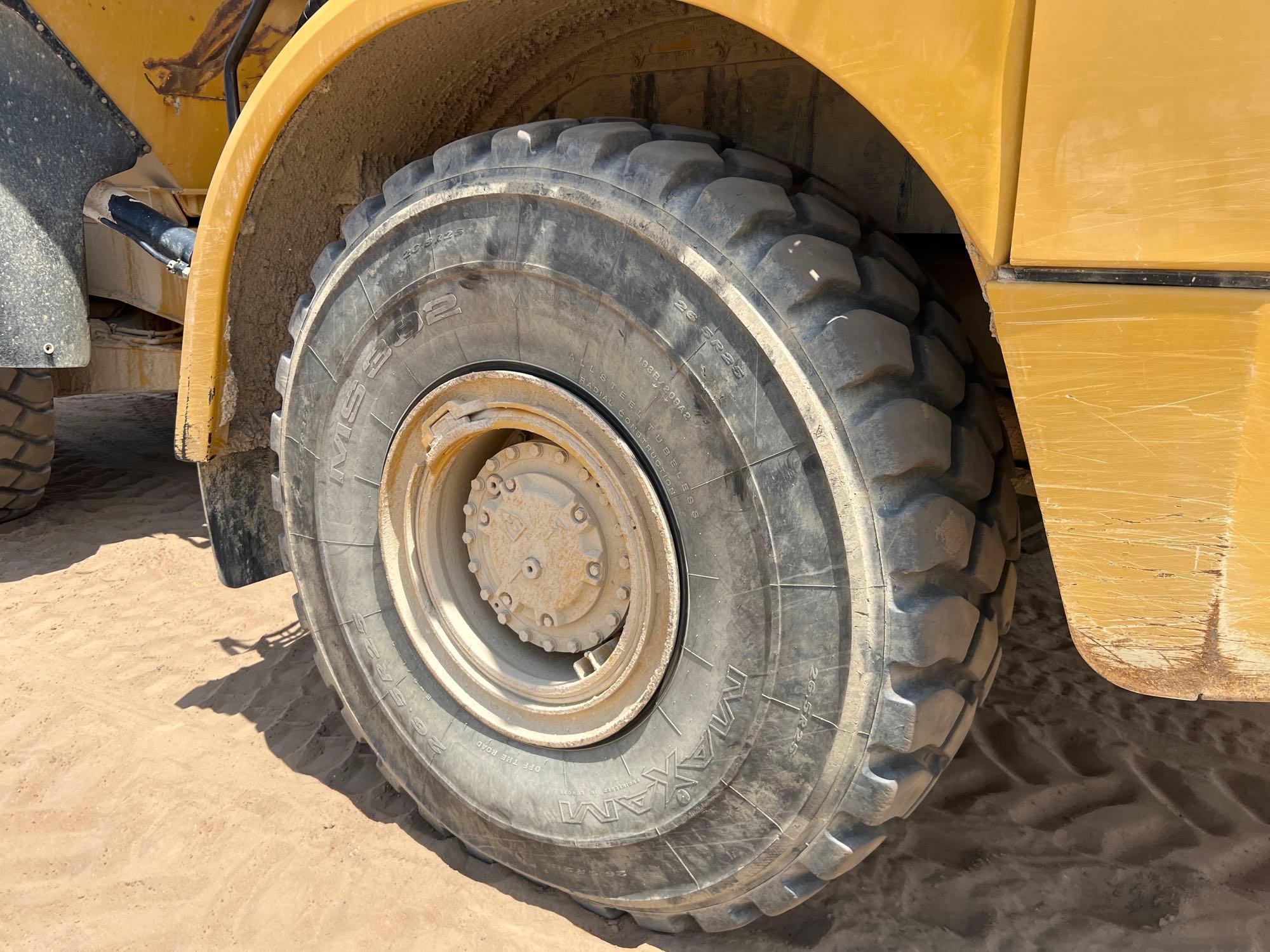 2018 CATERPILLAR 735C 6X6 OFF ROAD DUMP TRUCK