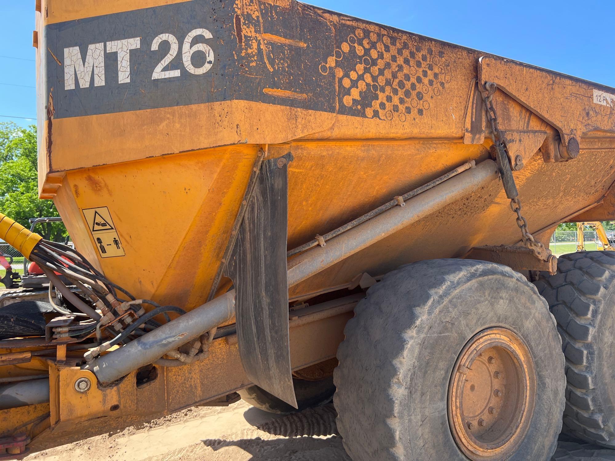 2004 MOXY MT26 - 6X6 OFF ROAD DUMP TRUCK