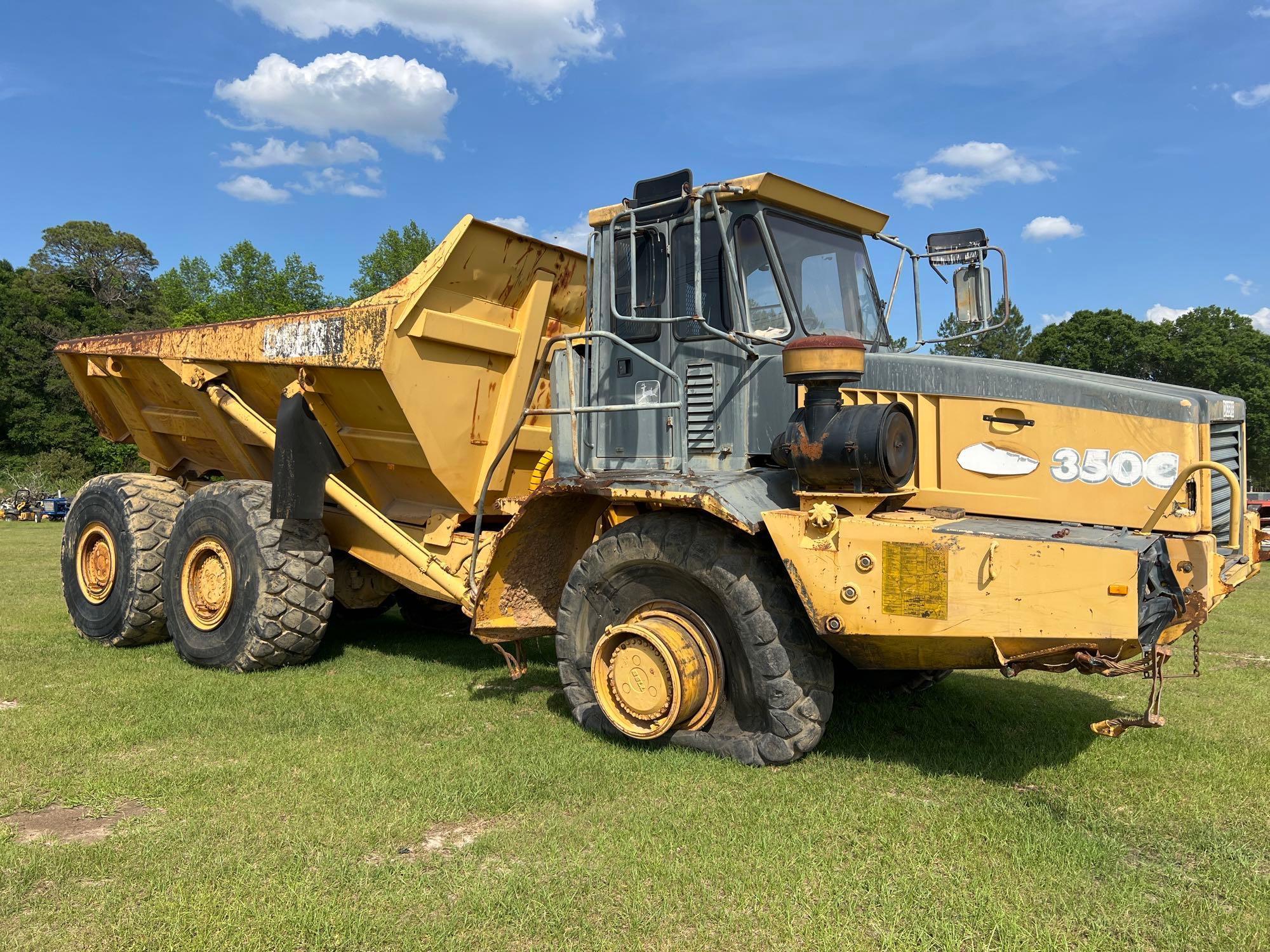 (INOP) JOHN DEERE 350C 6X6 OFF ROAD DUMP TRUCK