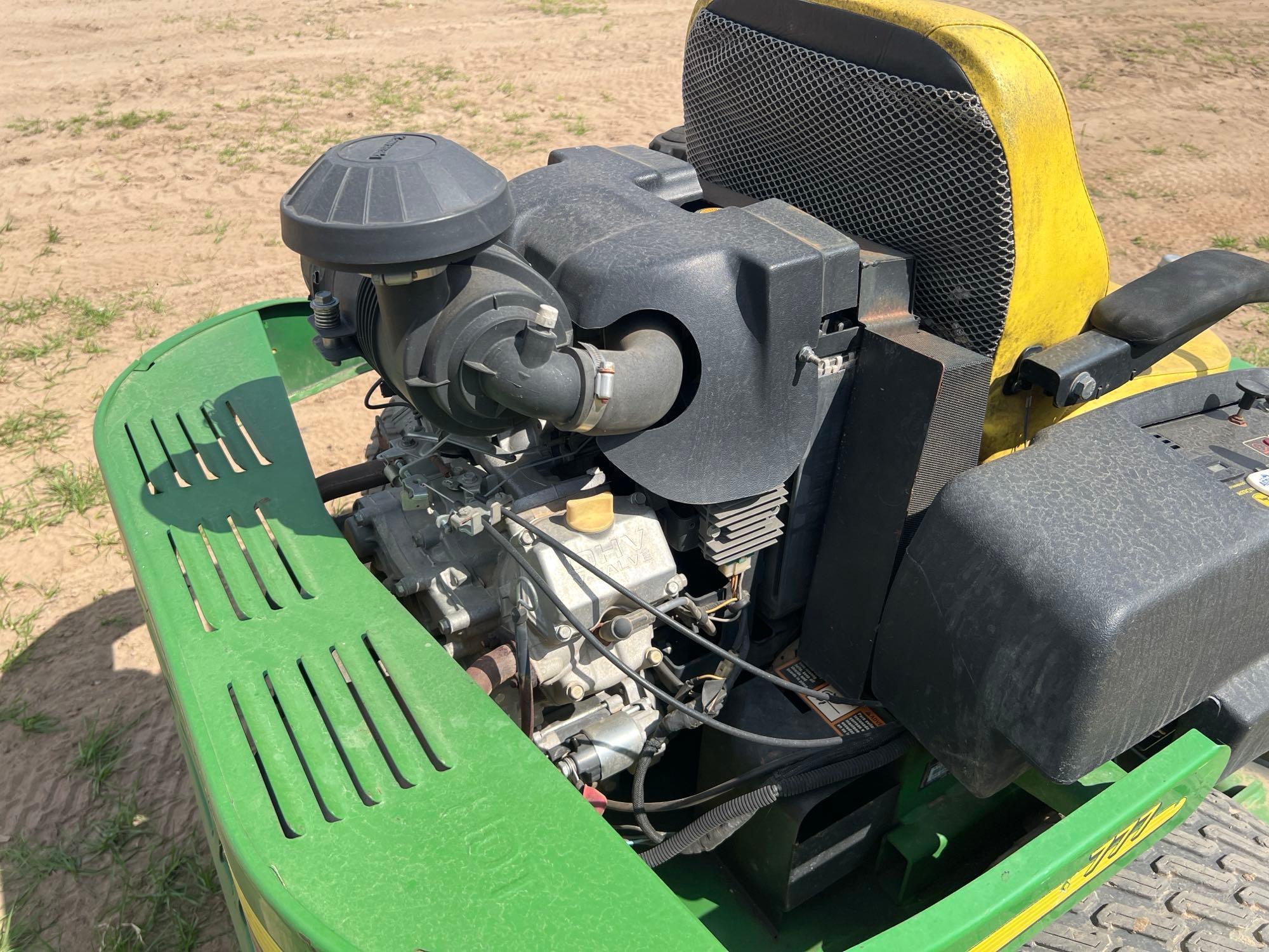 JOHN DEERE 777Z TRAK ZERO TURN MOWER