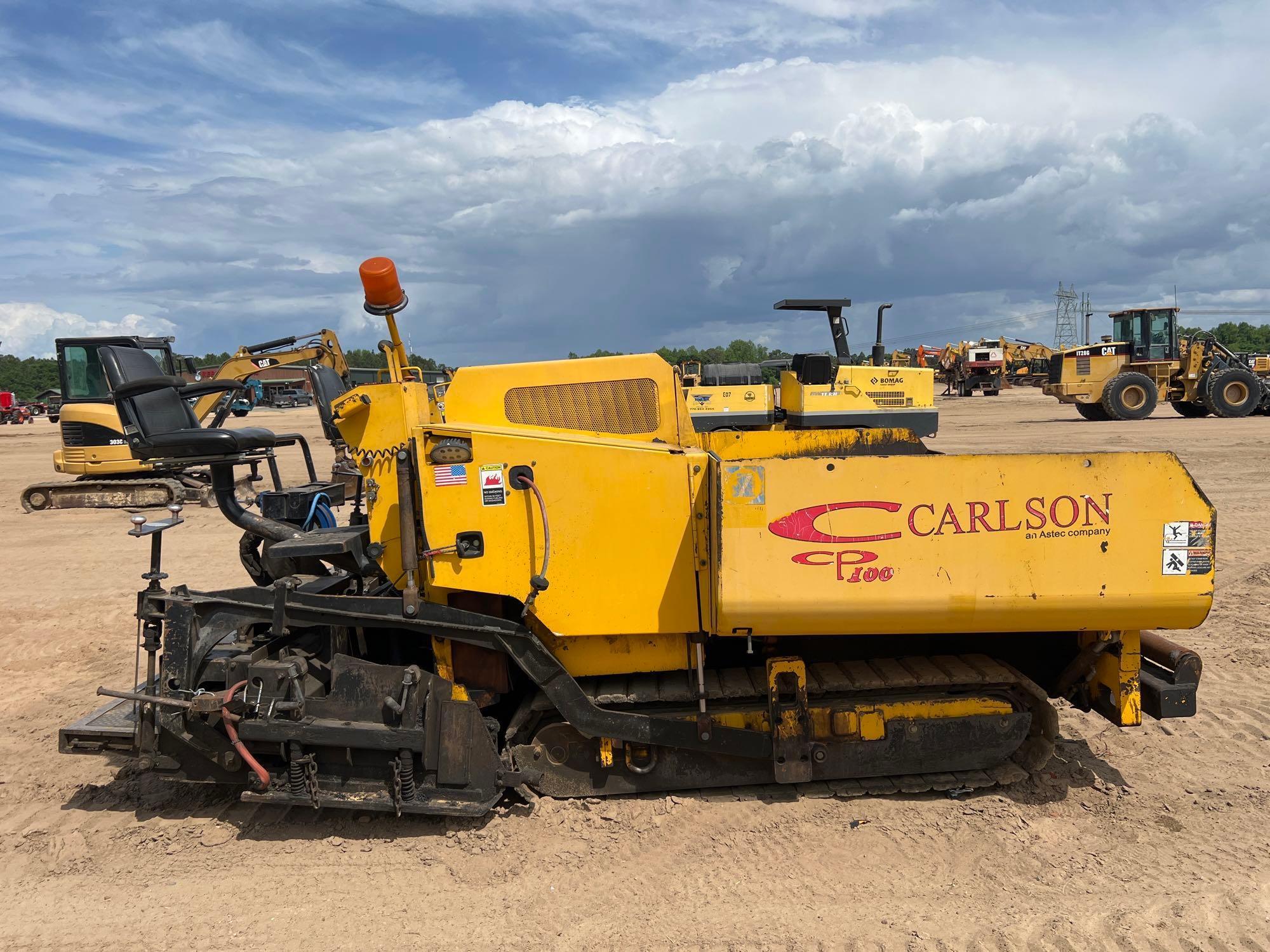 2017 CARLSON CP100 TRACK ASPHALT PAVER