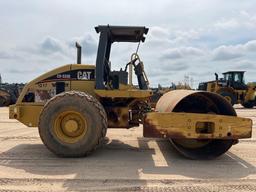 2005 CATERPILLAR CS-533E SMOOTH DRUM ROLLER