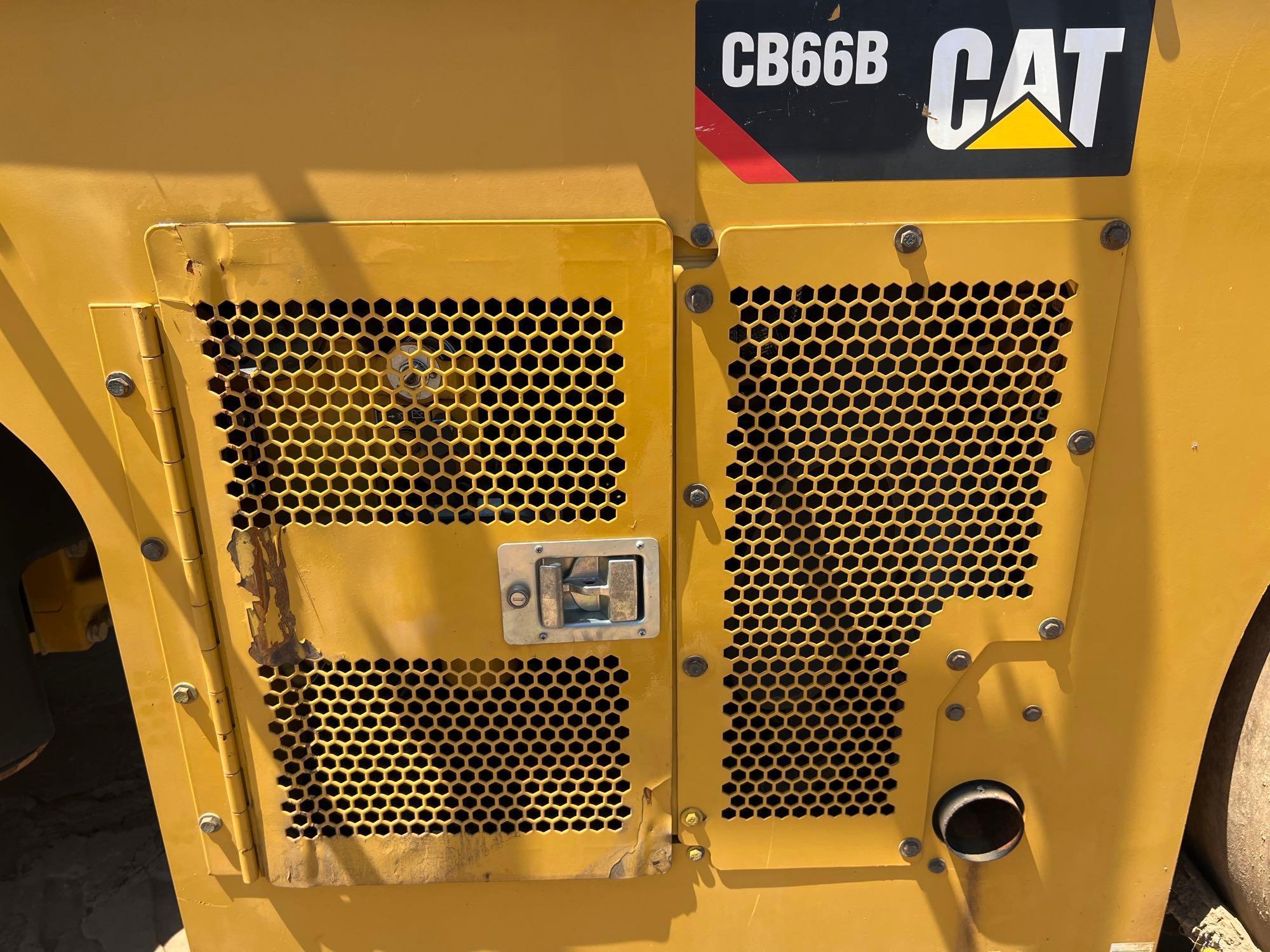 2017 CATERPILLAR CB66B DBL DRUM ROLLER