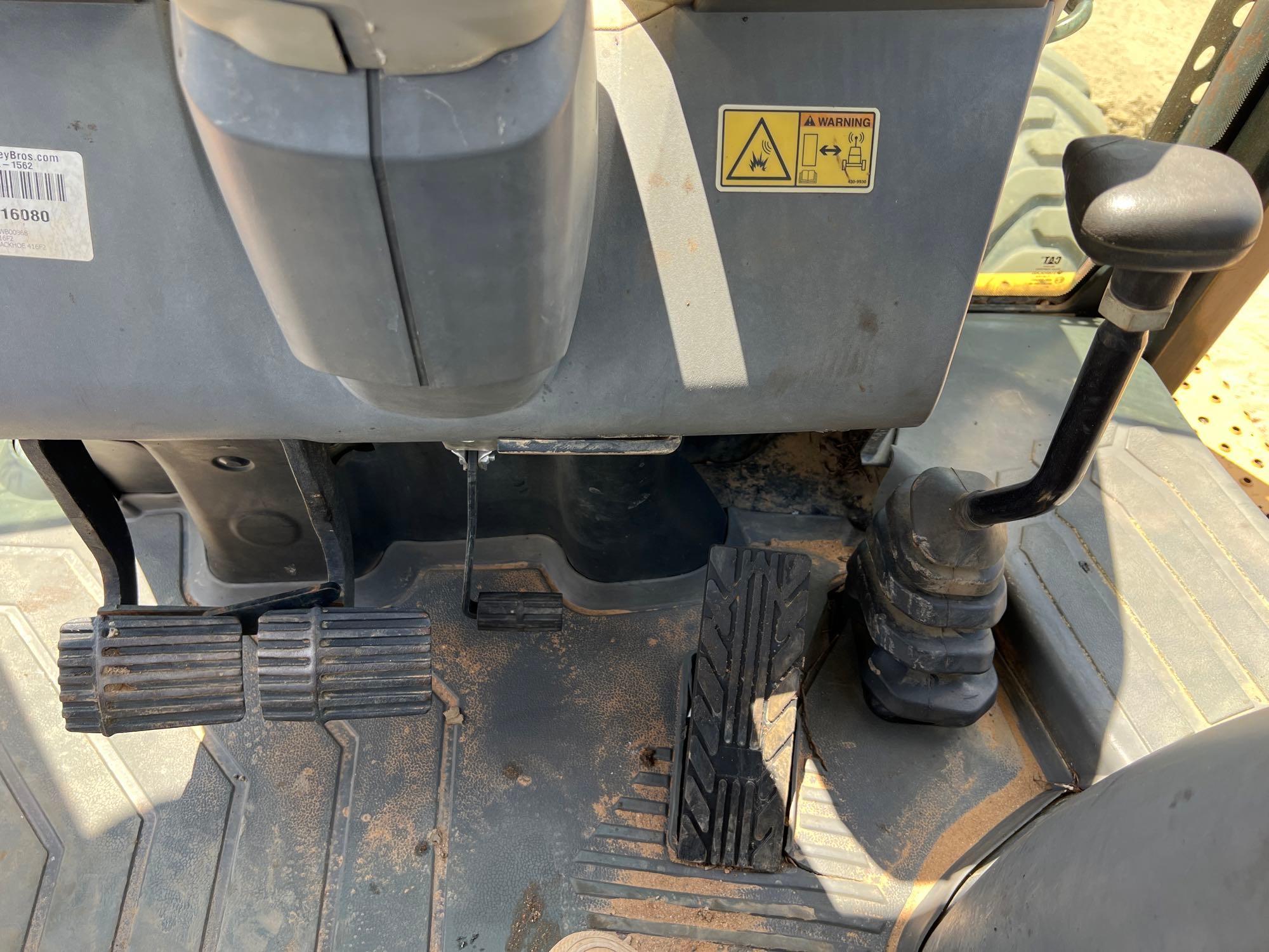 2016 CATERPILLAR 416F2 BACKHOE