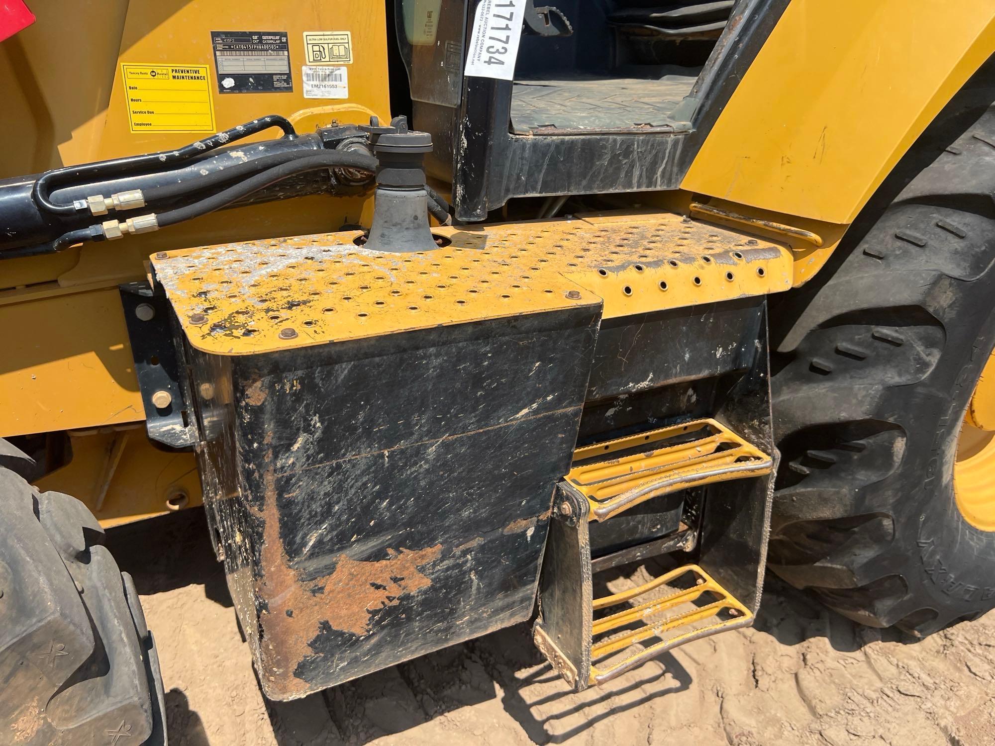 2017 CATERPILLAR 415F2 BACKHOE