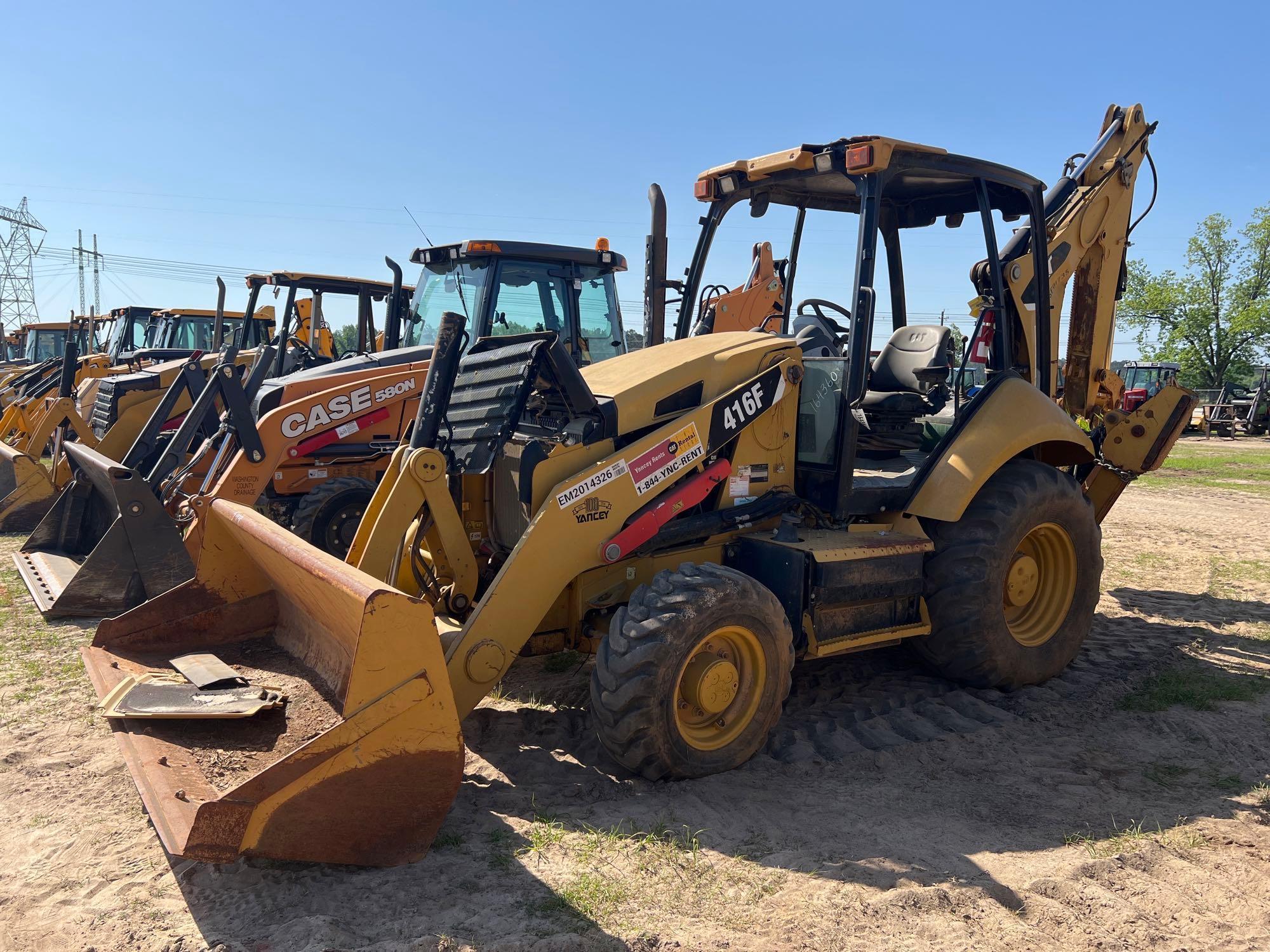 (INOP) 2014 CATERPILLAR 416F BACKHOE