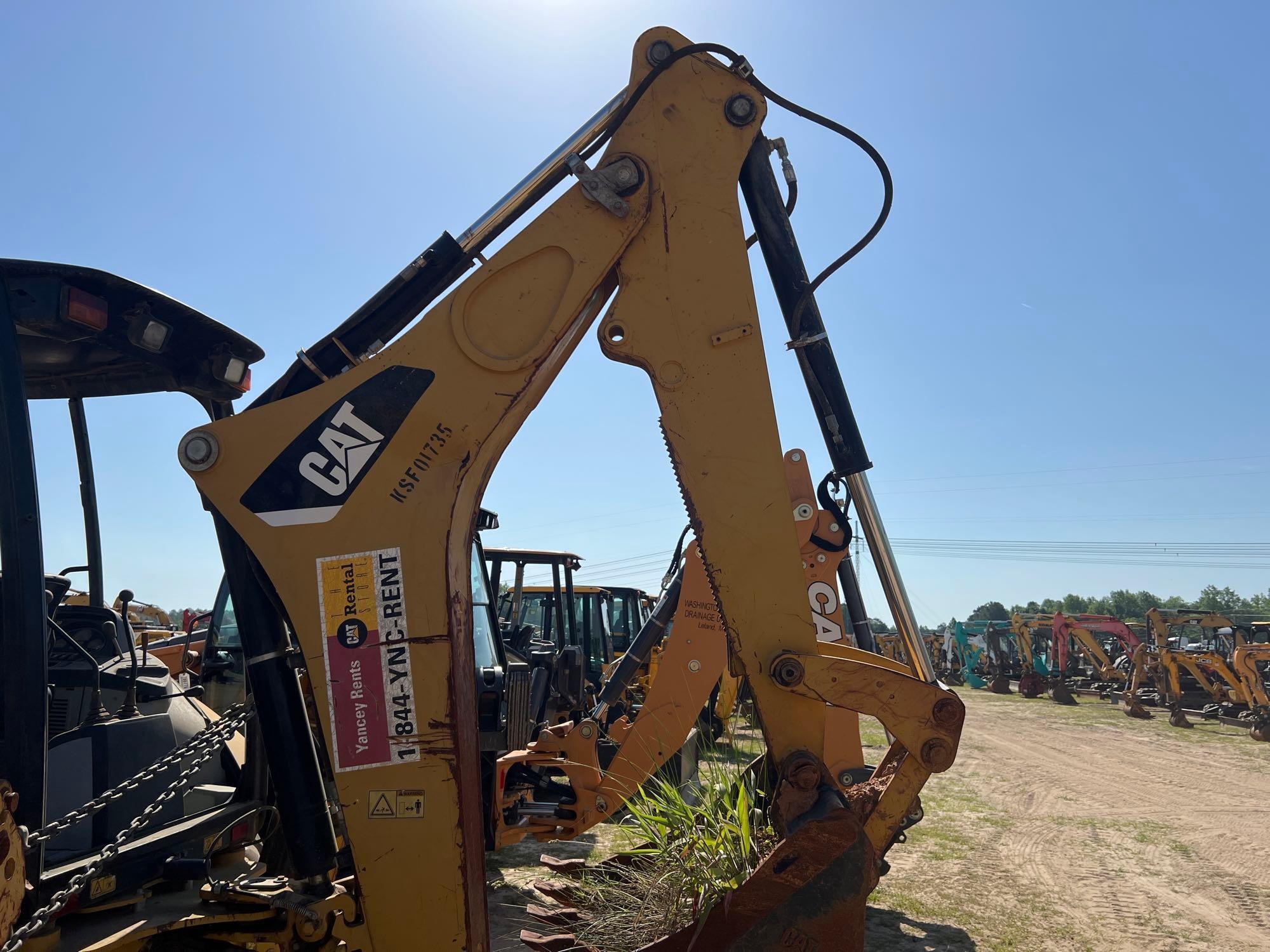 (INOP) 2014 CATERPILLAR 416F BACKHOE