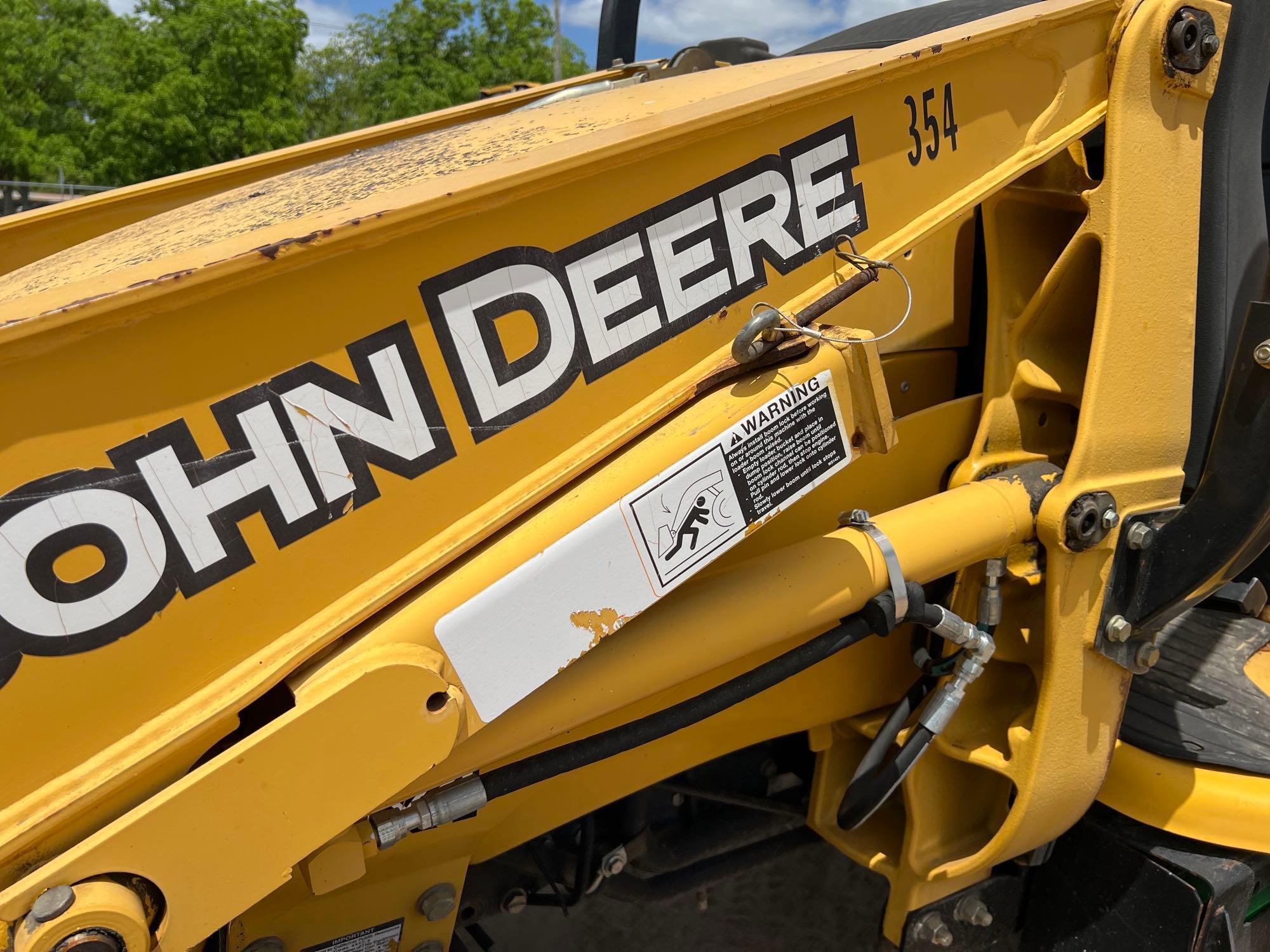 JOHN DEERE 110 BACKHOE