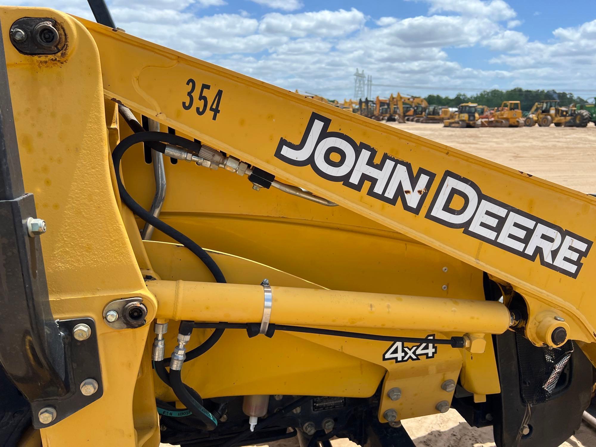 JOHN DEERE 110 BACKHOE