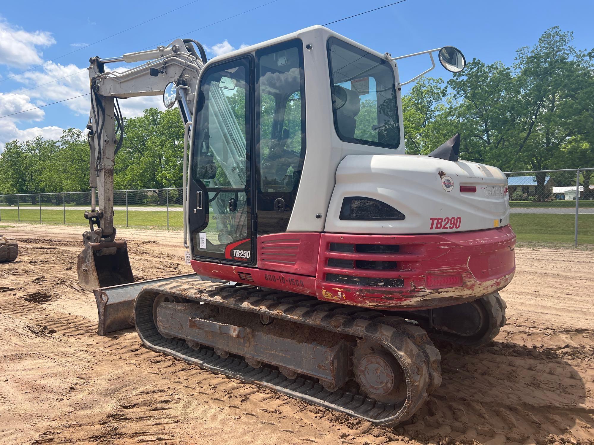 2016 TAKEUCHI TB290 EXCAVATOR