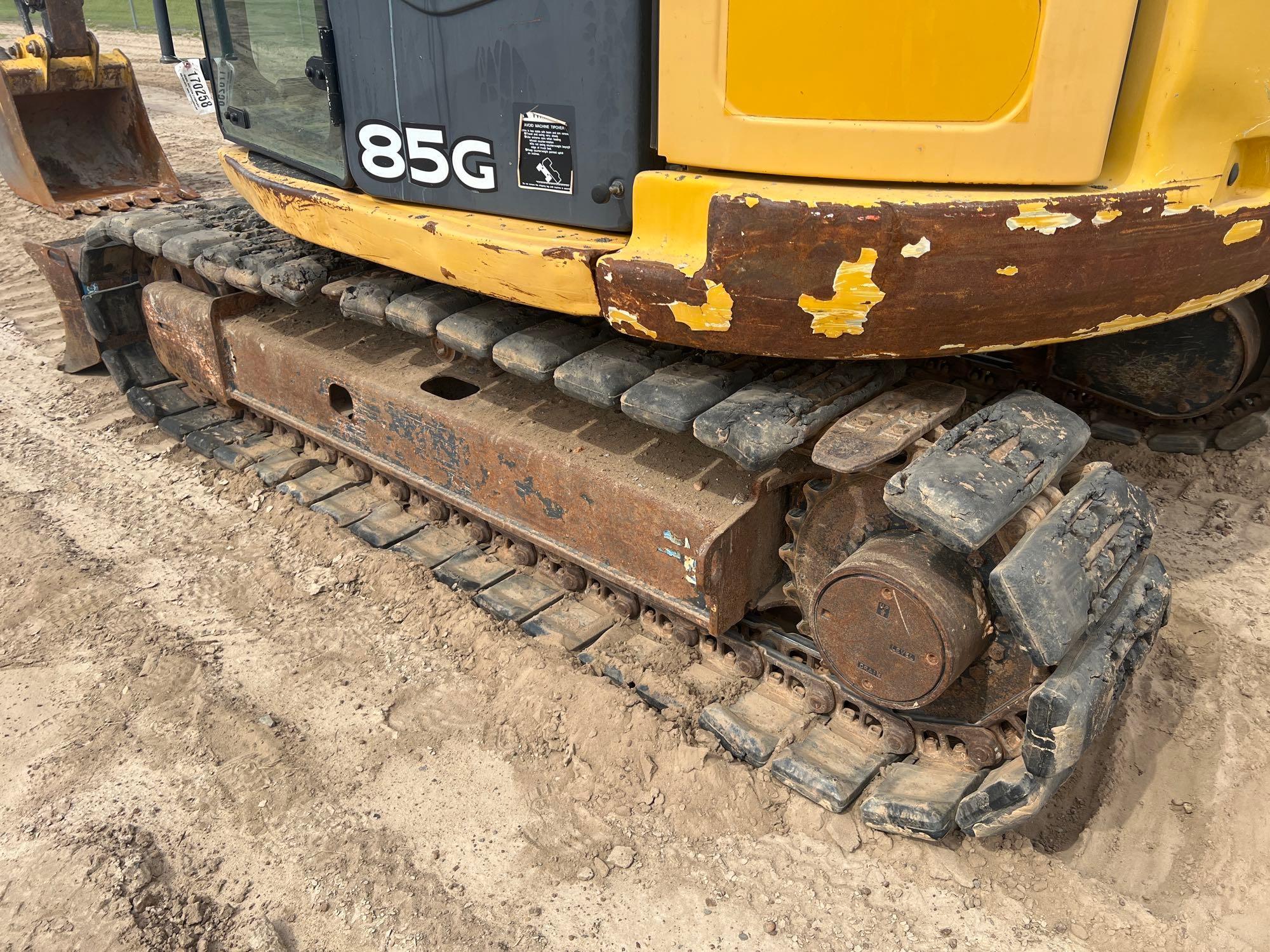 2015 JOHN DEERE 85G EXCAVATOR