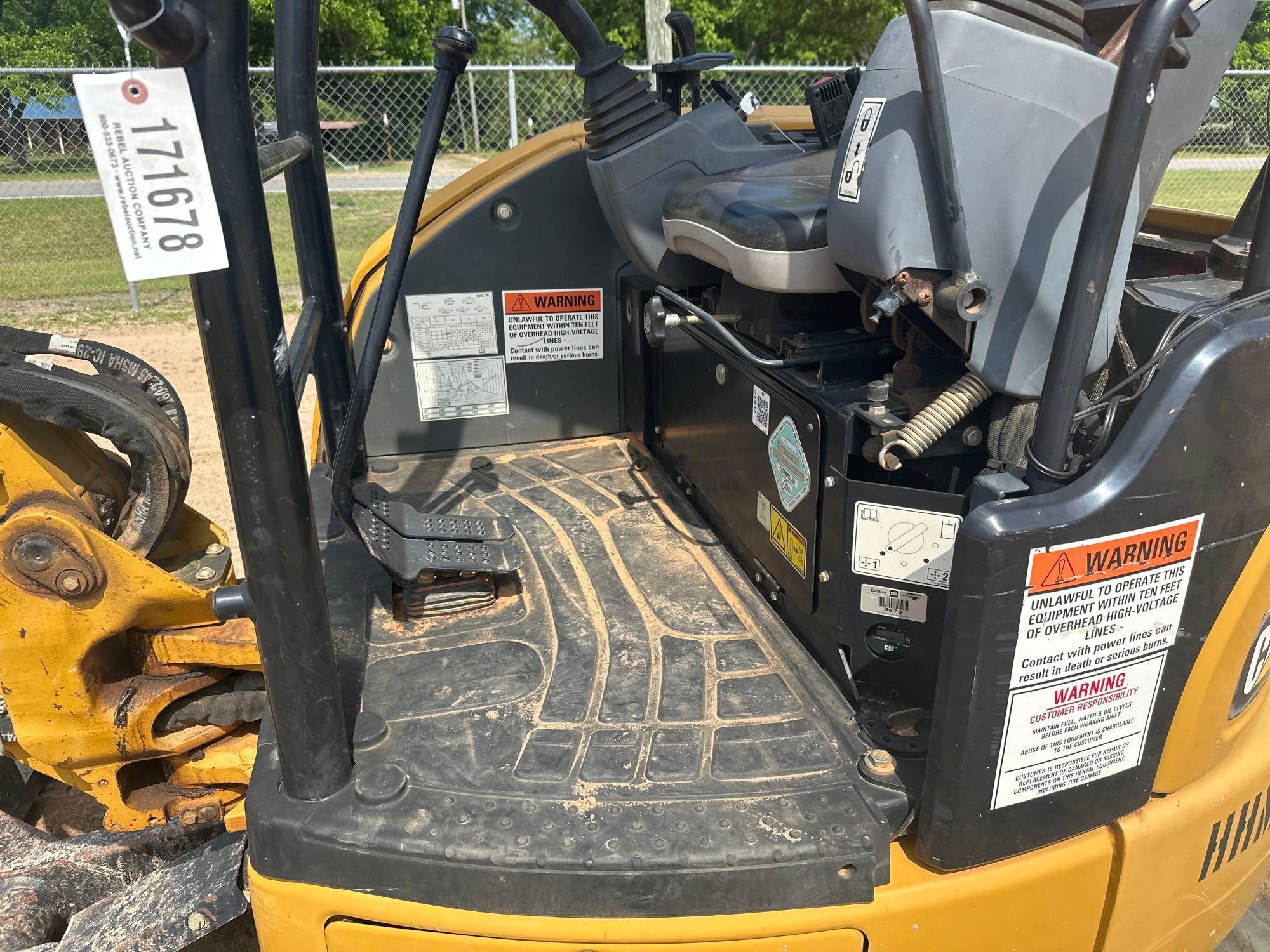 2017 CATERPILLAR 303E CR EXCAVATOR