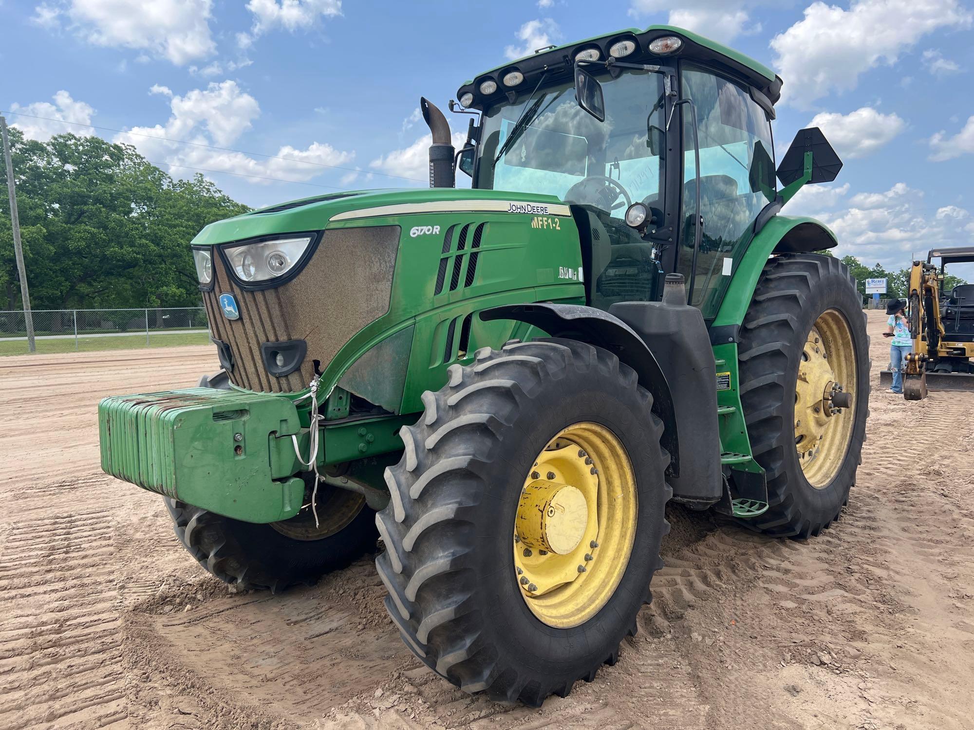 2012 JOHN DEERE 6170R TRACTOR