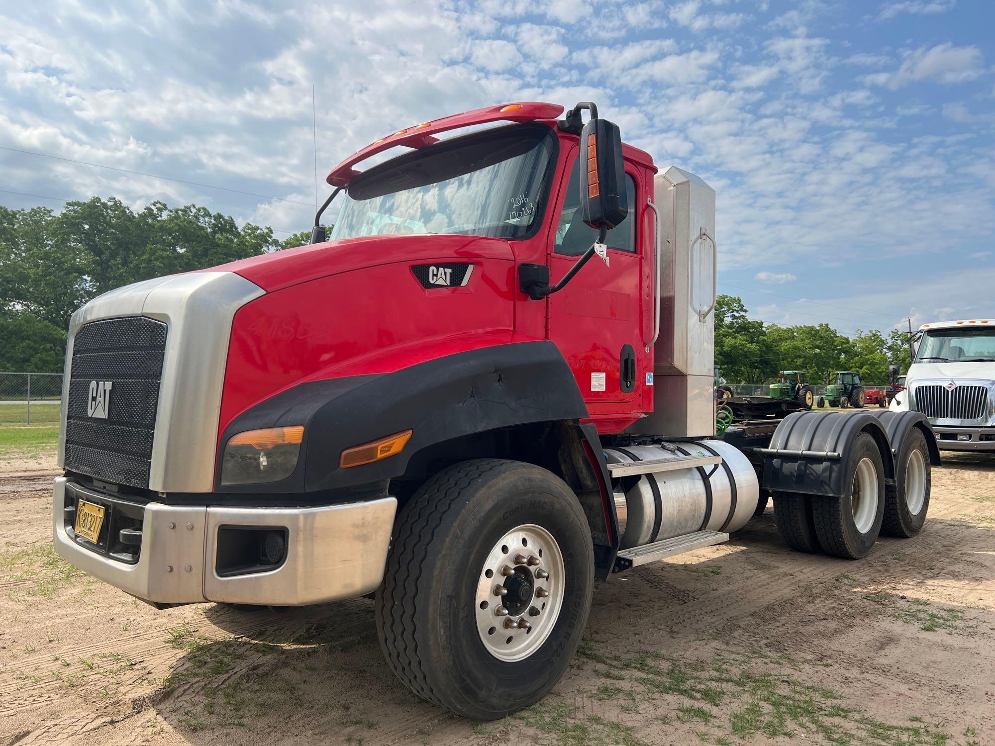 2016 CATERPILLAR CT660S T/A DAY CAB ROAD TRACTOR