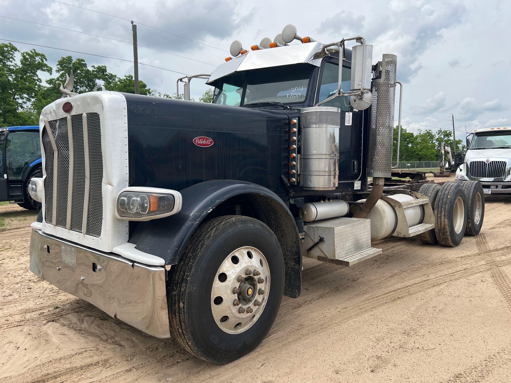 2012 PETERBILT 389 T/A DAY CAB ROAD TRACTOR