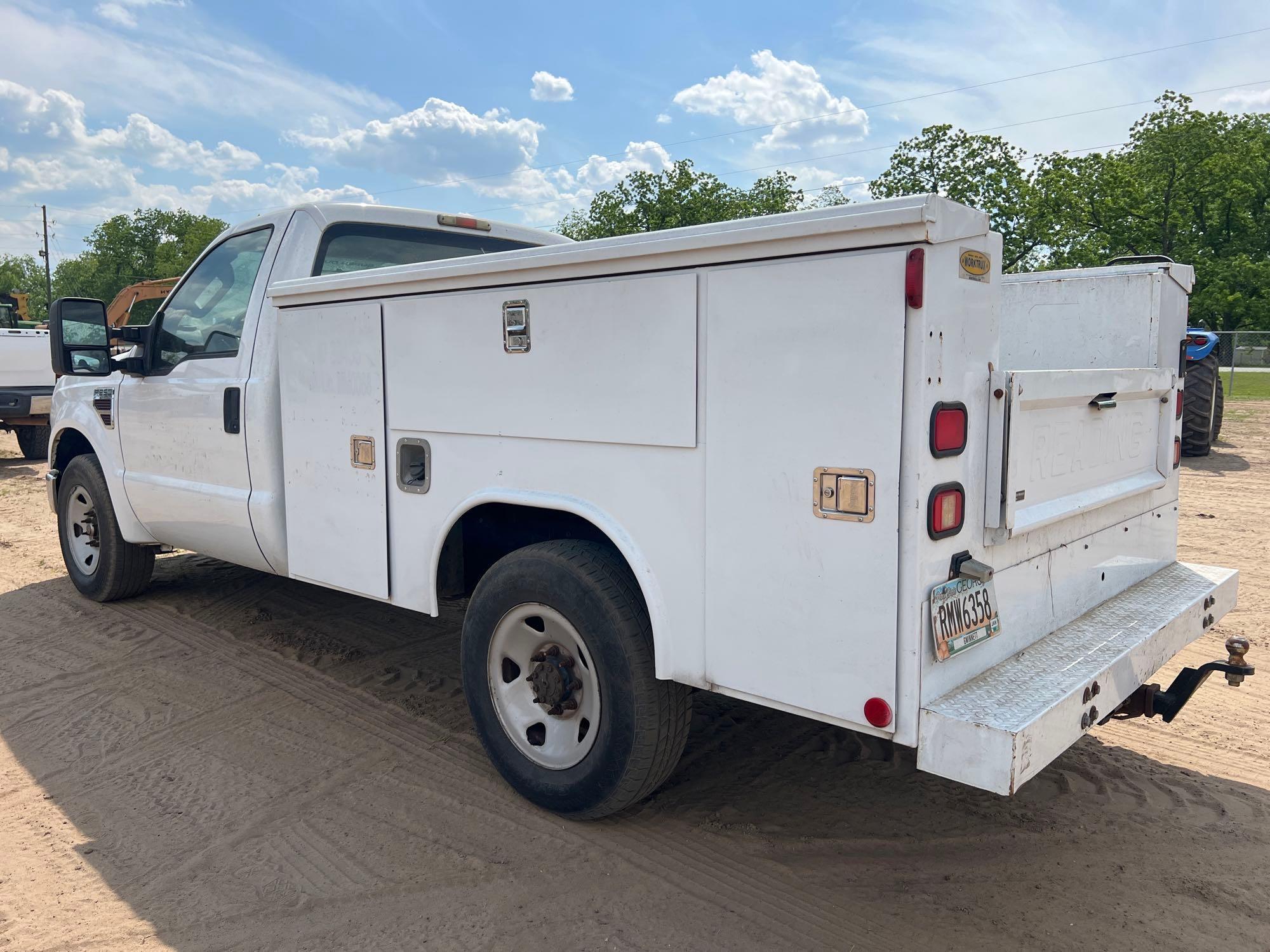 2008 FORD F-250XL SUPER DUTY SERVICE TRUCK