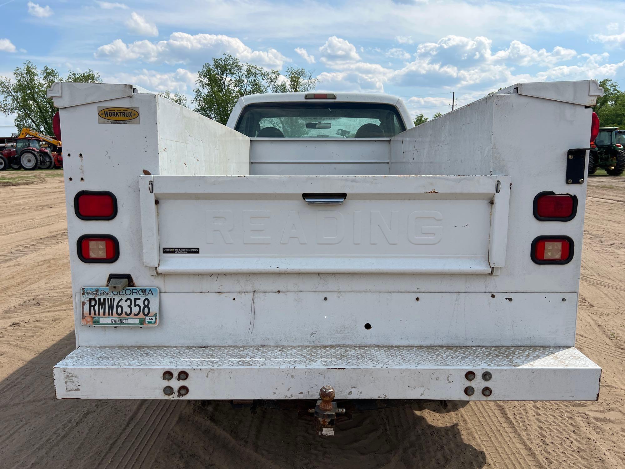 2008 FORD F-250XL SUPER DUTY SERVICE TRUCK