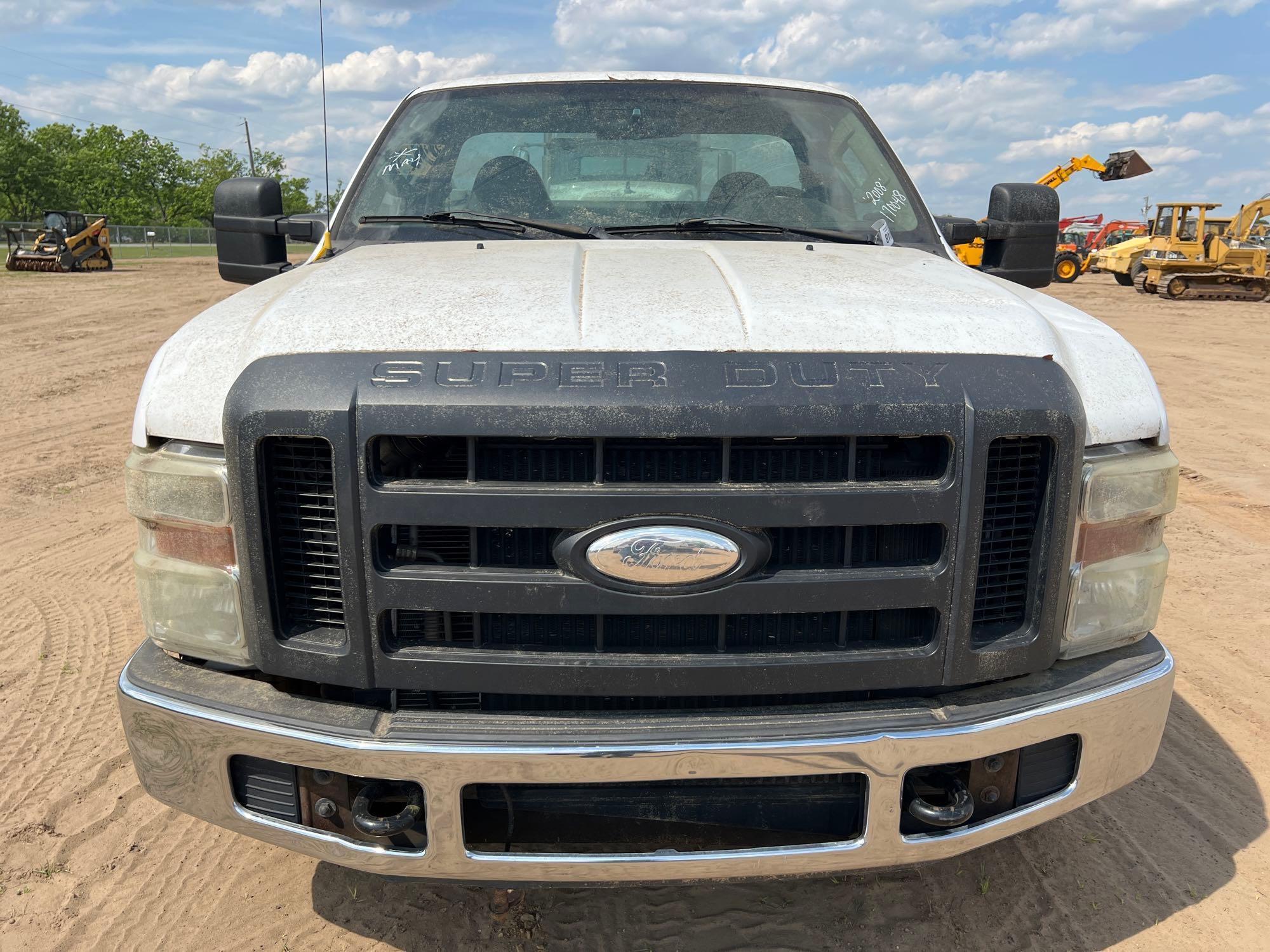 2008 FORD F-250XL SUPER DUTY SERVICE TRUCK