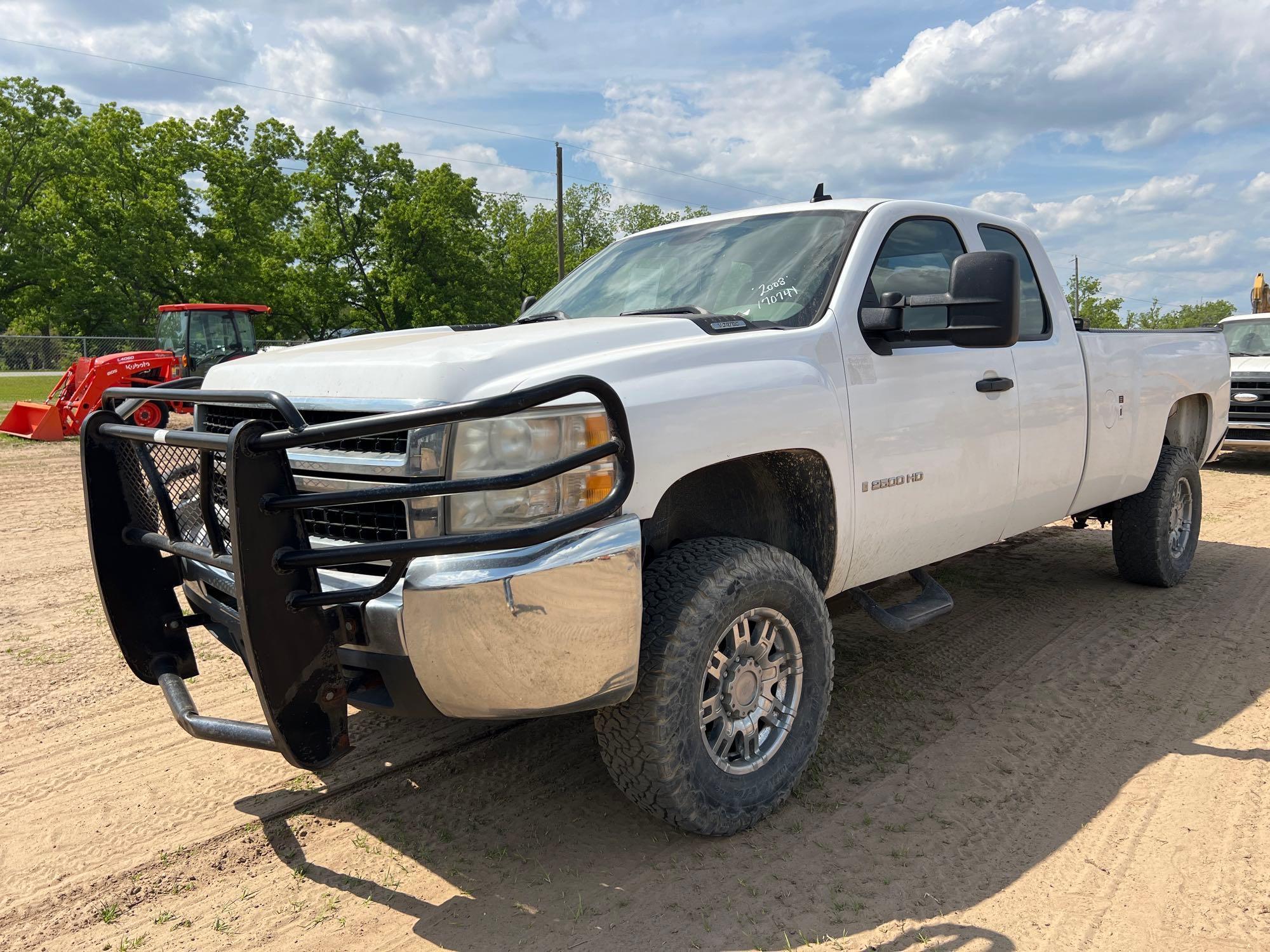 2008 CHEVROLET 2500 HD SILVERADO CREW CAB TRUCK