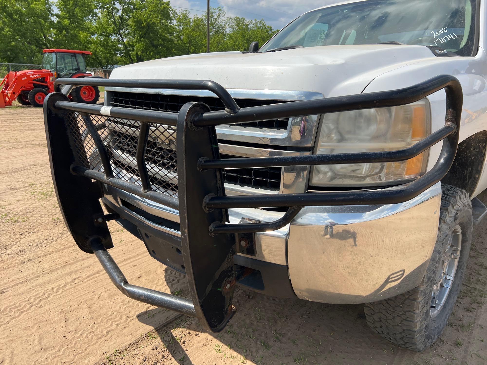 2008 CHEVROLET 2500 HD SILVERADO CREW CAB TRUCK