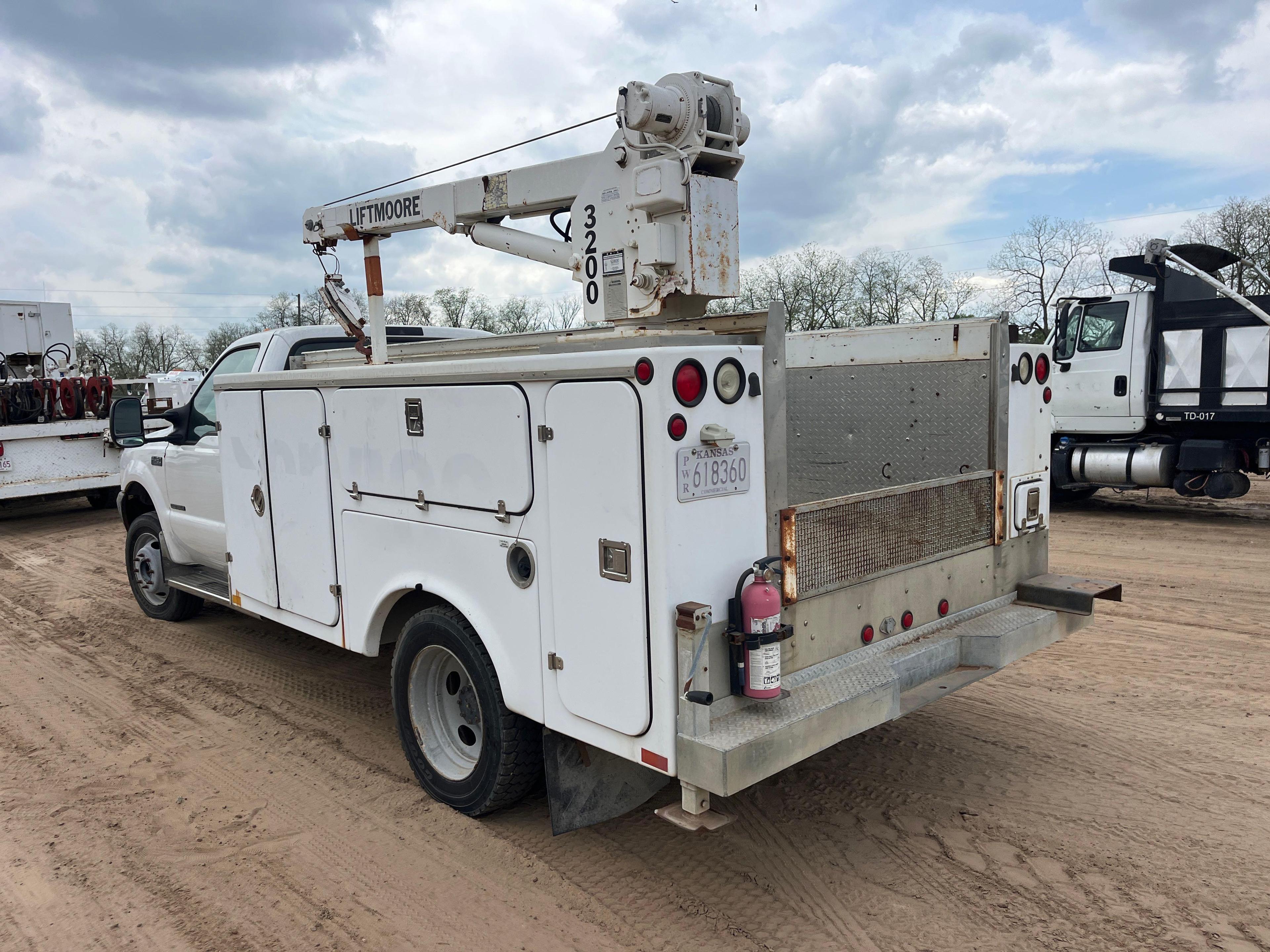 2002 FORD F-450 XL SUPER DUTY SERVICE TRUCK