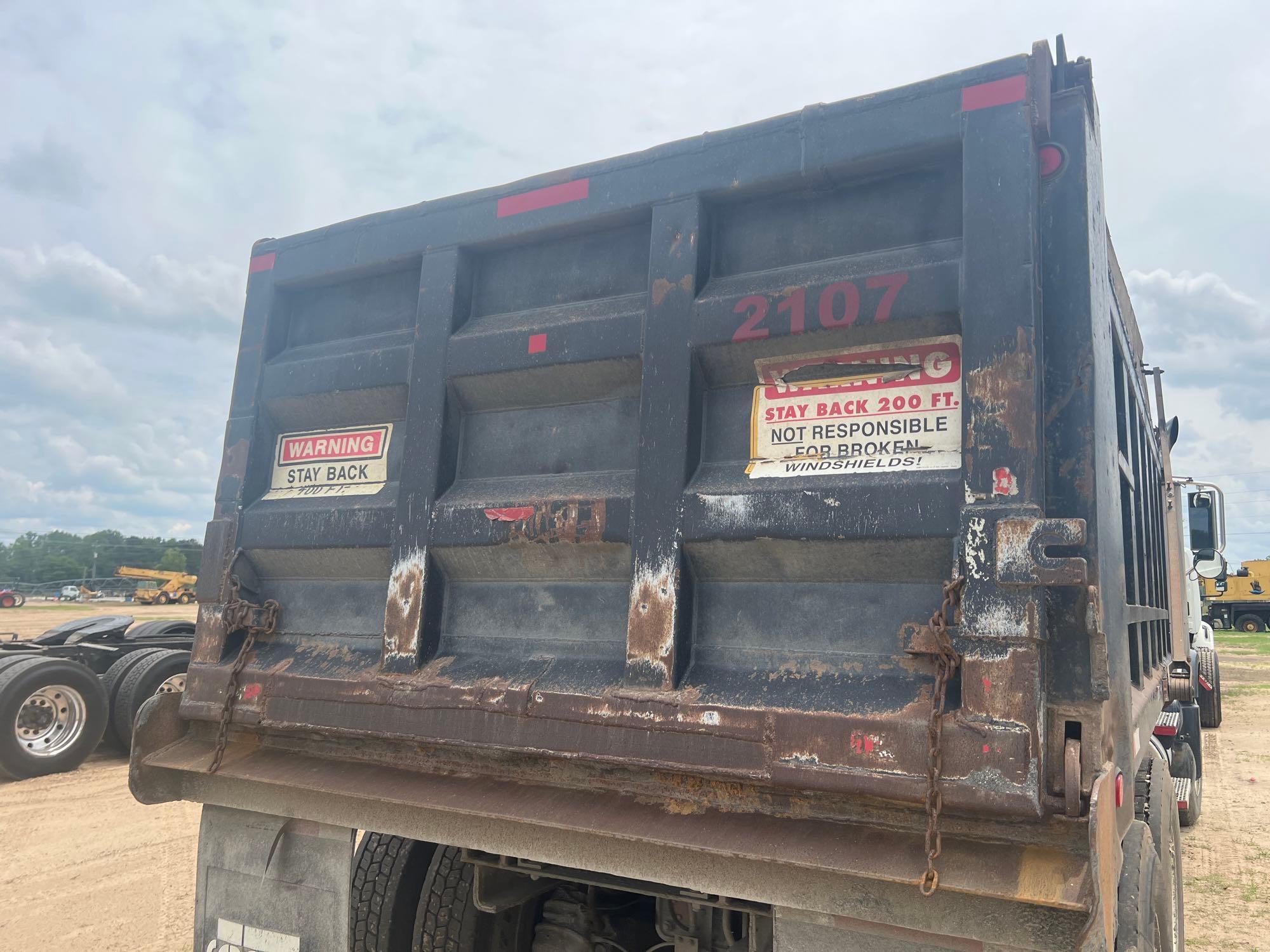 2007 MACK GRANITE CV713 T/A DUMP TRUCK