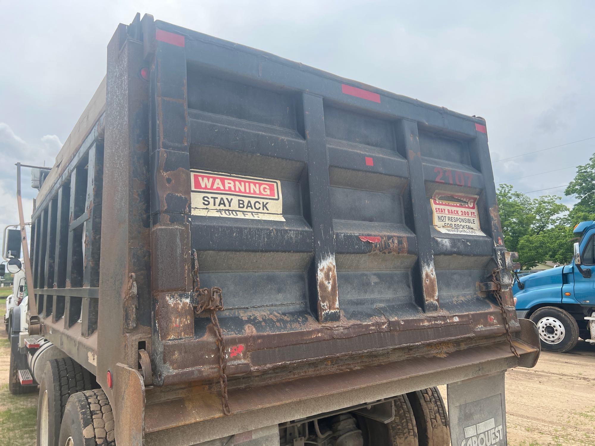 2007 MACK GRANITE CV713 T/A DUMP TRUCK