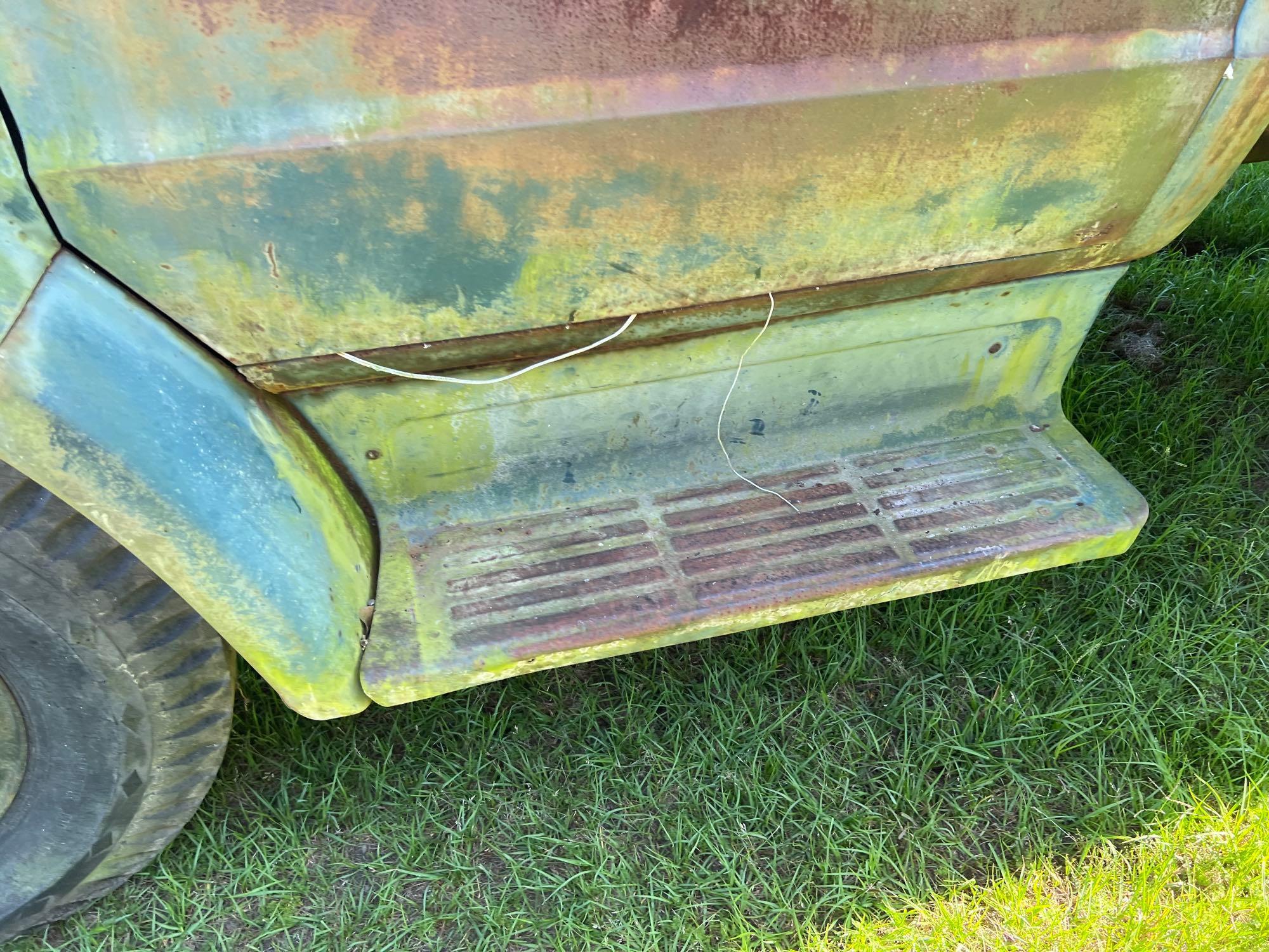 (INOP) 1971 CHEVROLET C150 S/A HYD DUMP FARM TRUCK