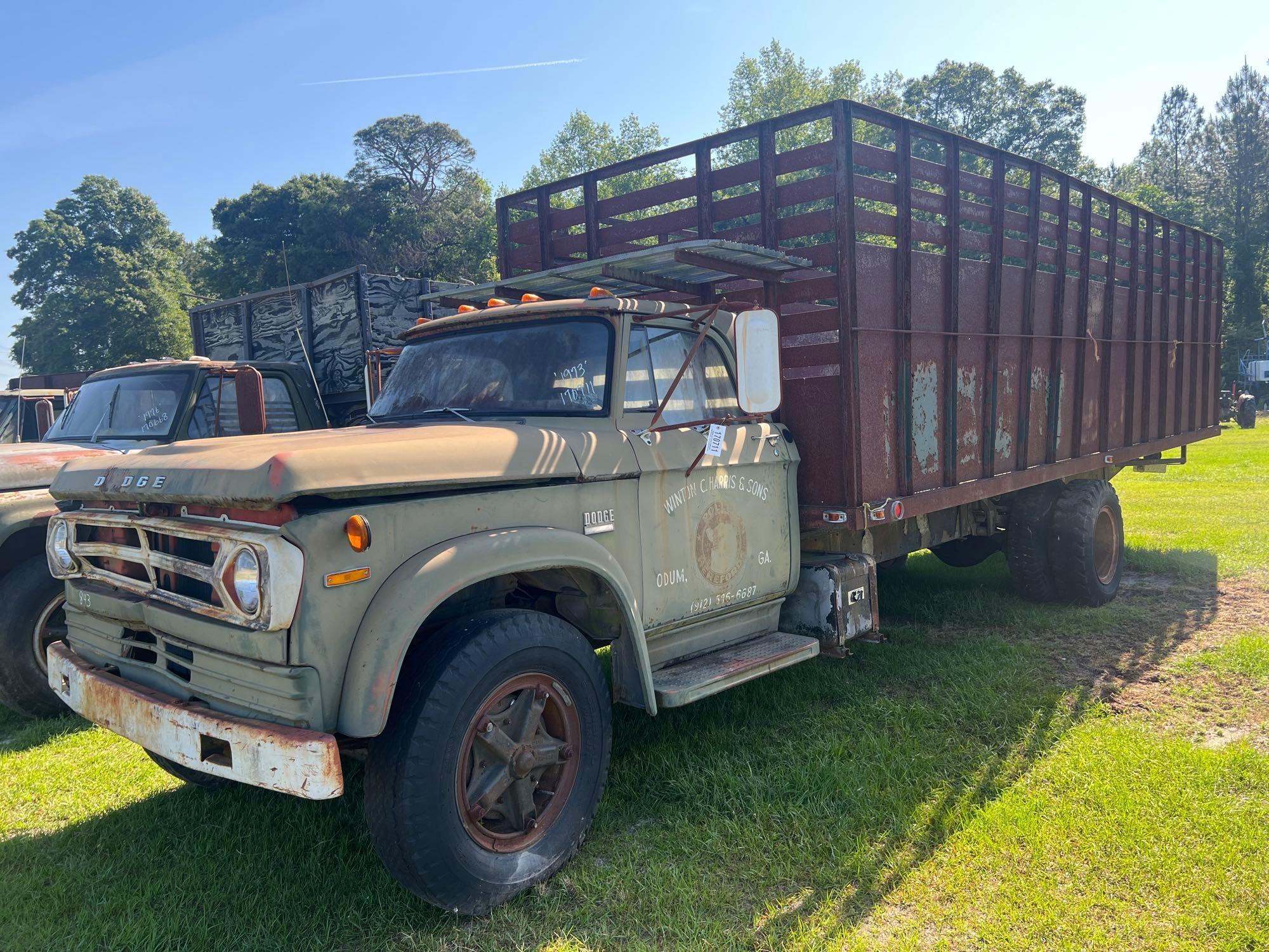 (INOP) 1973 DODGE S/A FARM TRUCK