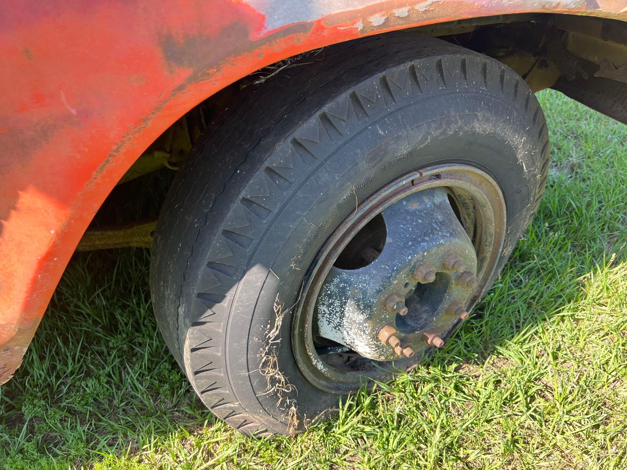 (INOP) 1973 FORD F-350 CUSTOM S/A FLATBED TRUCK