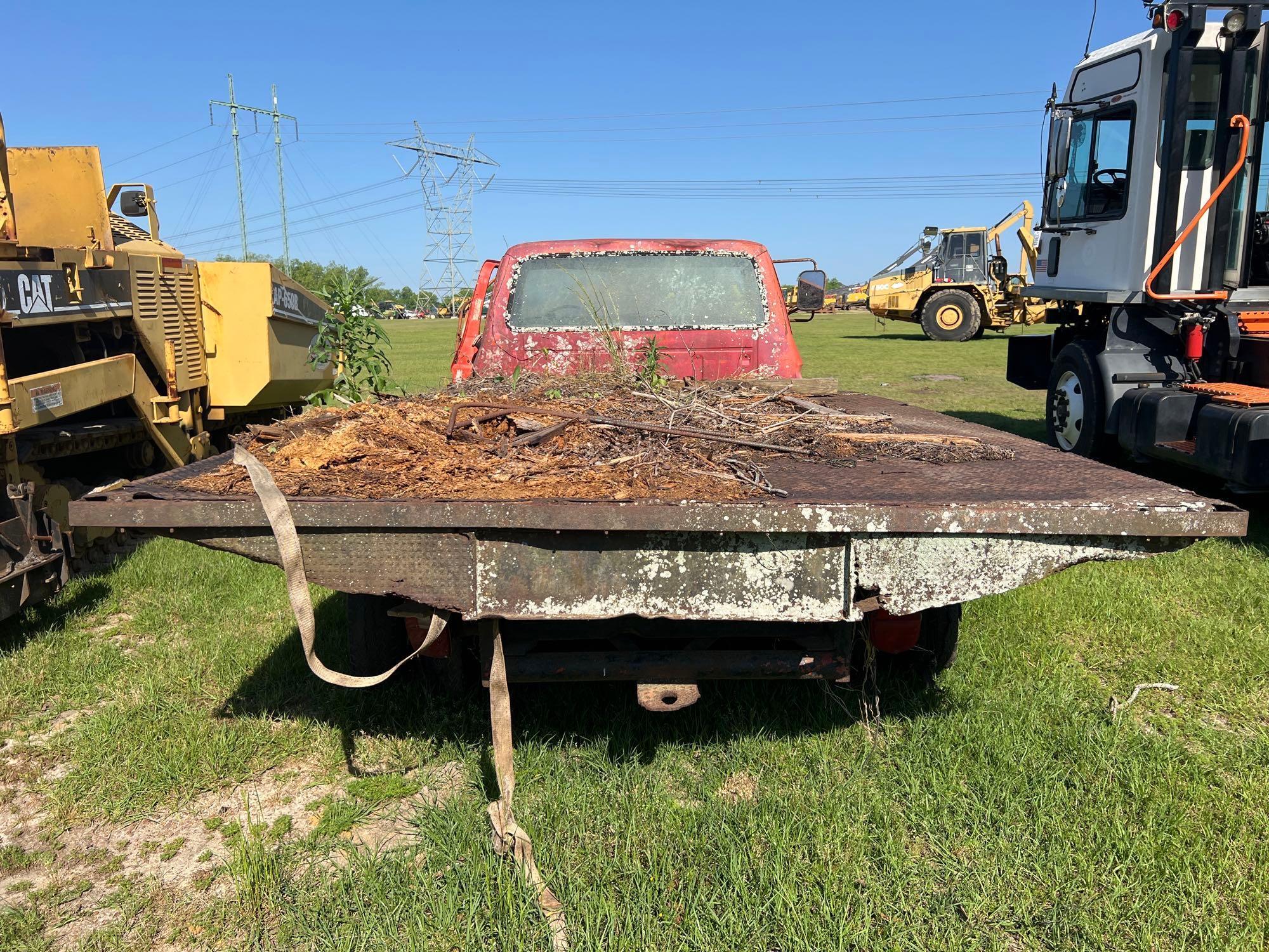 (INOP) 1973 FORD F-350 CUSTOM S/A FLATBED TRUCK