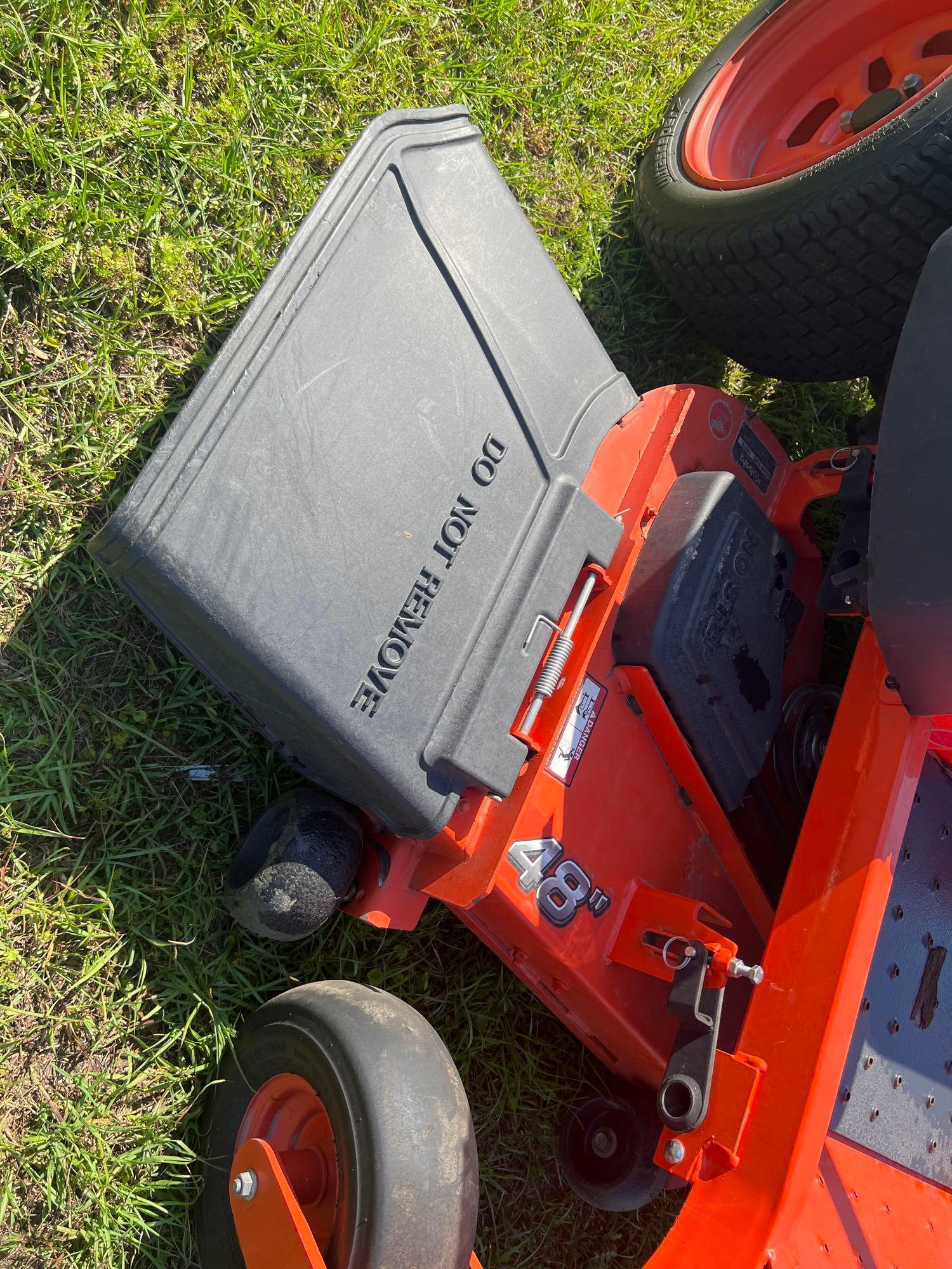 (INOP) KUBOTA ZG124E ZERO TURN MOWER