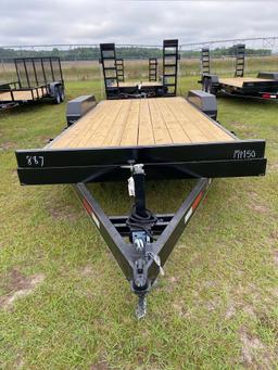 2024 CLAY 82" X 20' DBL AXLE TRAILER