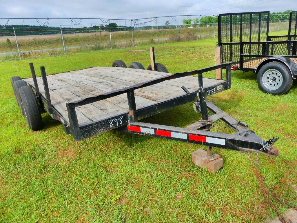 82" X 18' TRI-AXLE TRAILER