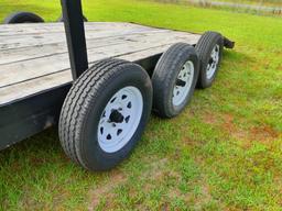 82" X 18' TRI-AXLE TRAILER