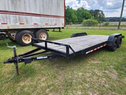 2021 NEW GENERATIONS 7' X 20' EQUIPMENT TRAILER