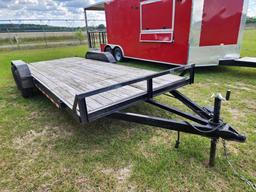 2021 NEW GENERATIONS 7' X 20' EQUIPMENT TRAILER