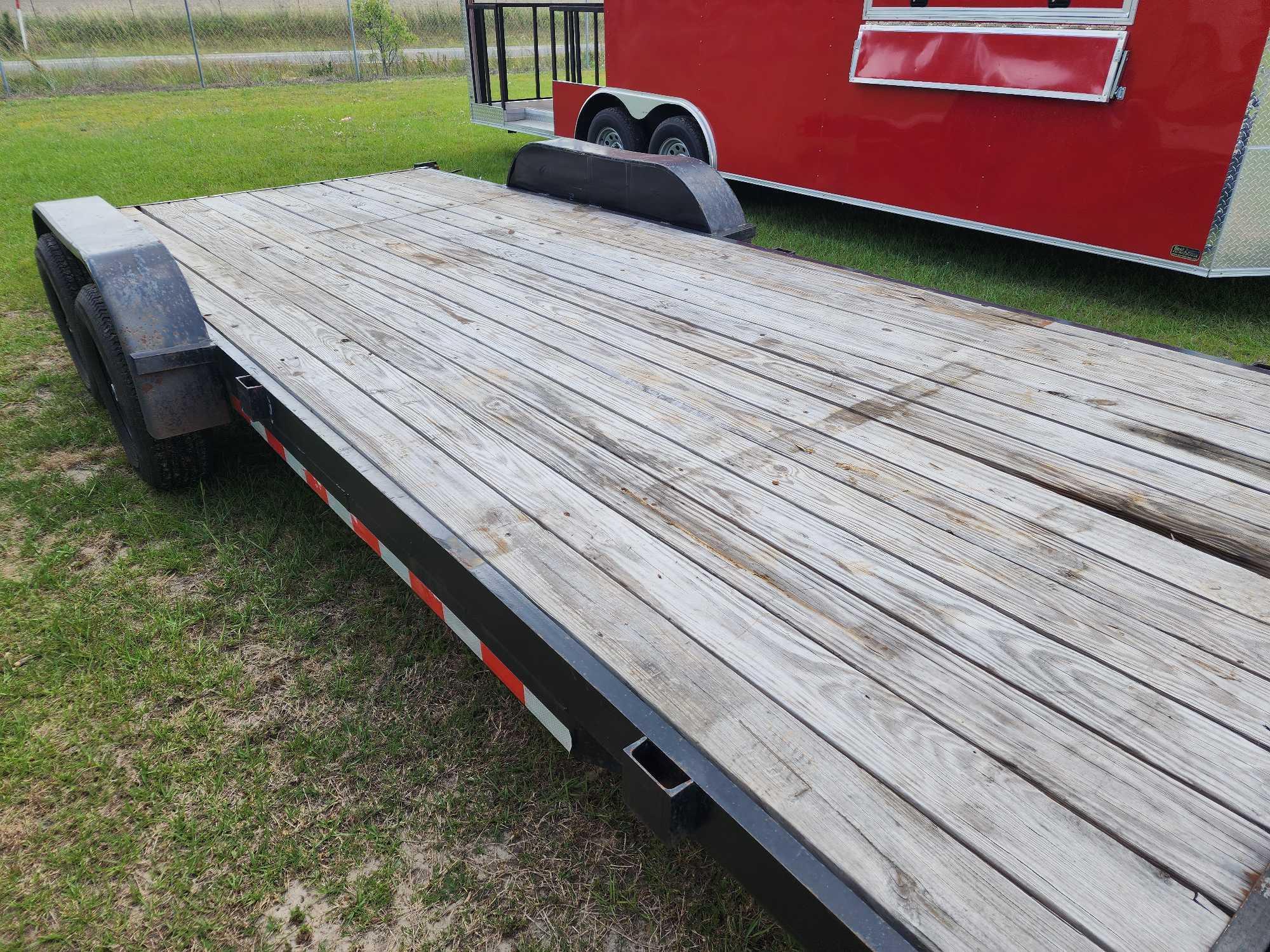 2021 NEW GENERATIONS 7' X 20' EQUIPMENT TRAILER